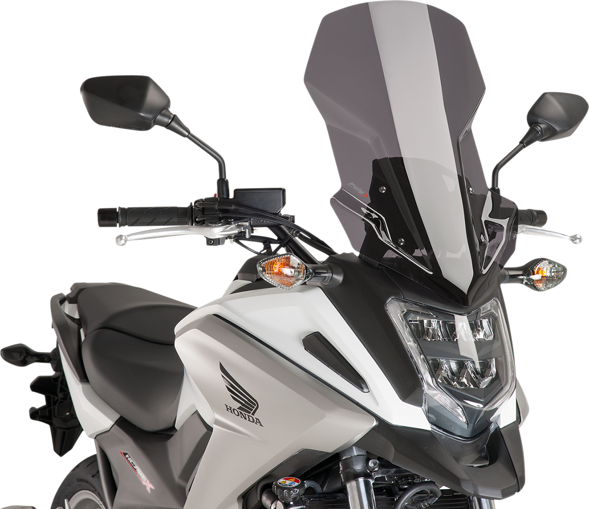 PUIG HI-TECH PARTS Touring Windscreen - 20-1/2" Dark Smoke -2018-20 NC750X 8910F