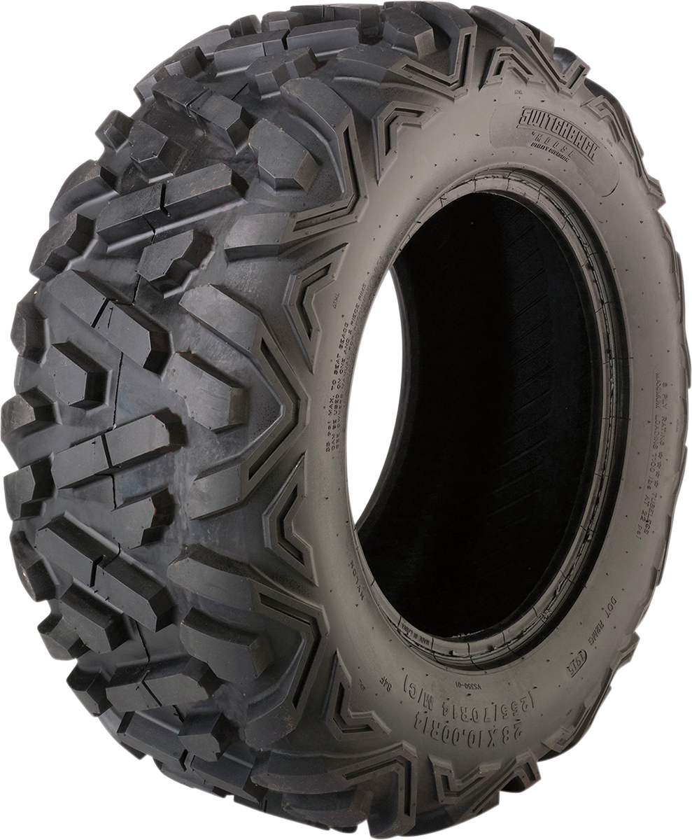 MOOSE OFFROAD Tire - Switchback - Front/Rear - 30x10-14 - Fits 6 Ply