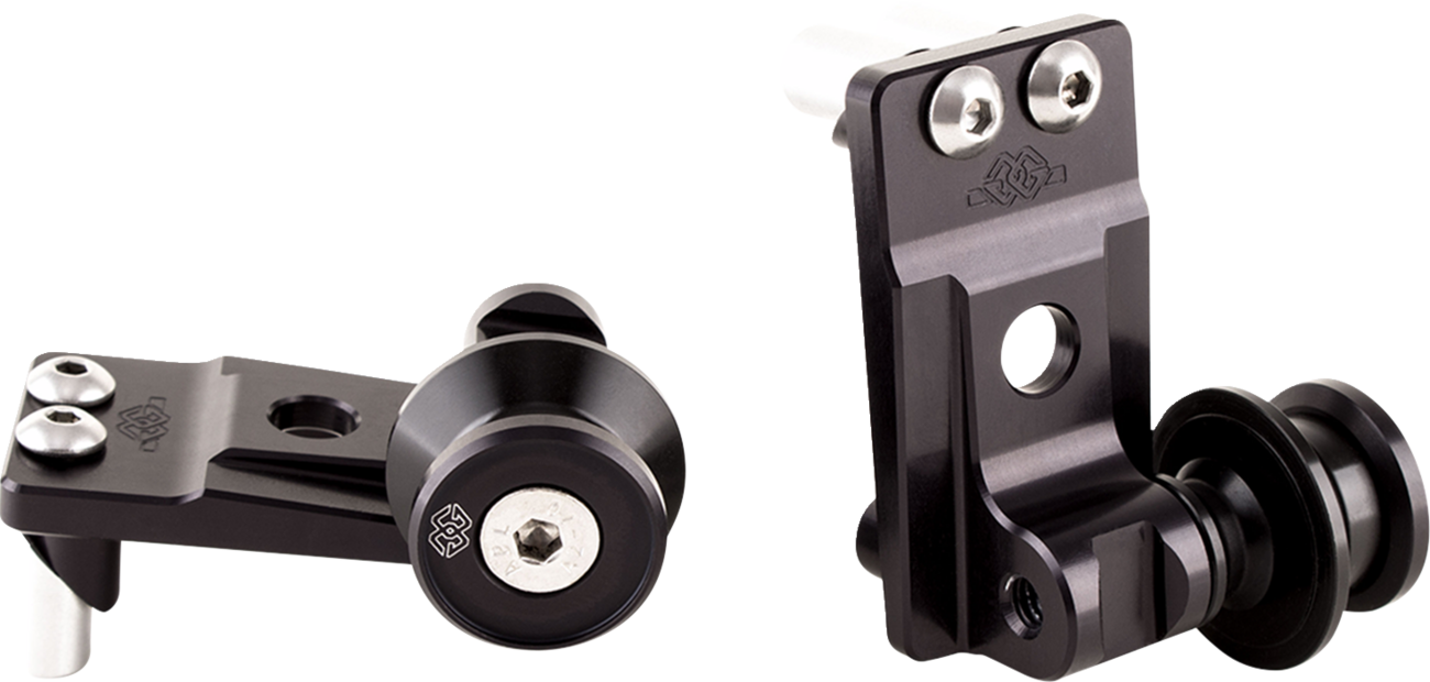GILLES TOOLING AXB Chain Adjuster - Black - Fits Kawasaki/Honda AXB-NC51-B