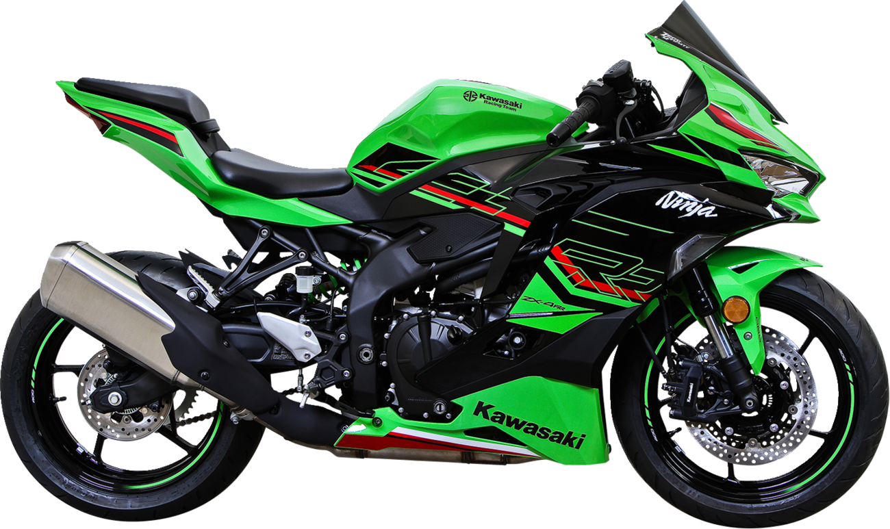 ZERO GRAVITY Double Bubble Windscreen -  Light Smoke KAWASAKI 2023-2025 ZX-4RR