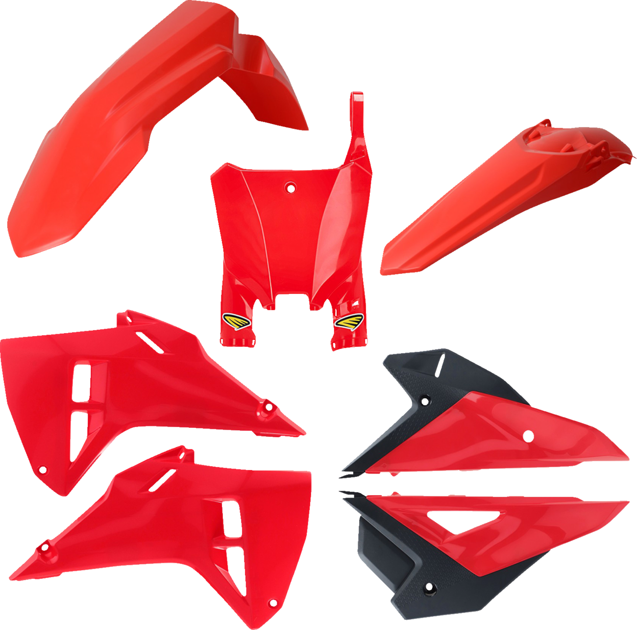 CYCRA 5 Piece Replica Body Kit - Red/Black 2025 CRF250R/450R