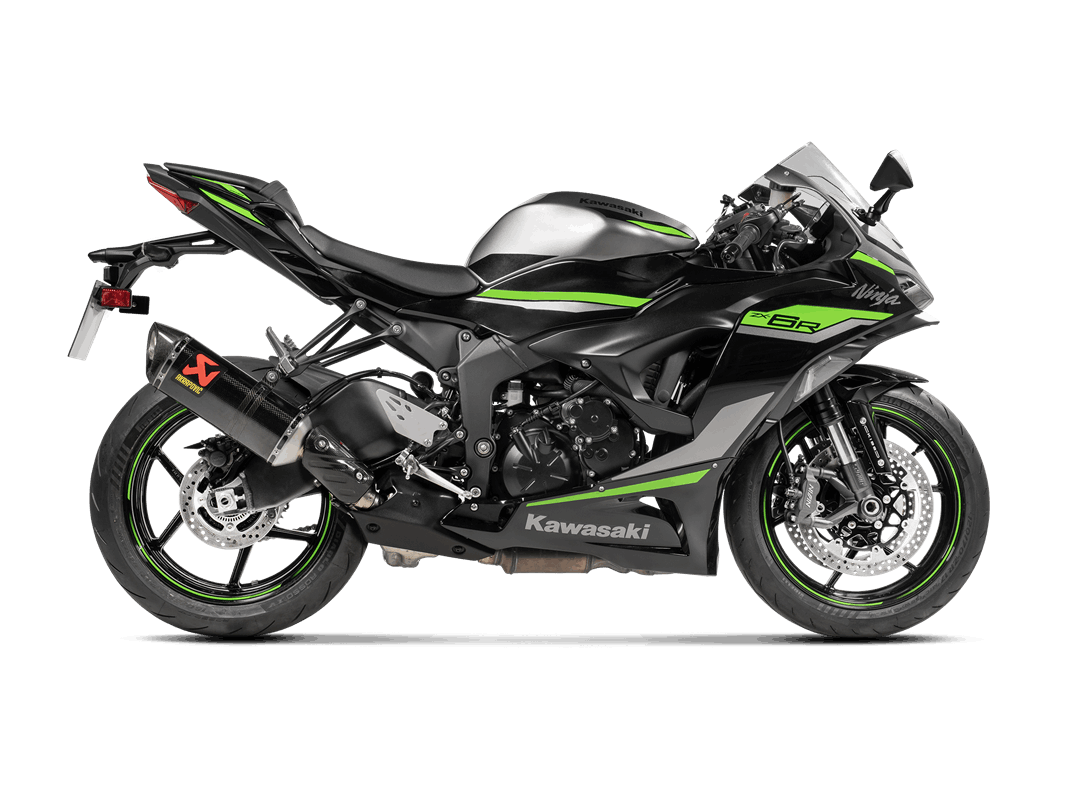 AKRAPOVIC Slip-On Line Muffler - Carbon Fiber - ZX-6R S-K6SO7-HZC