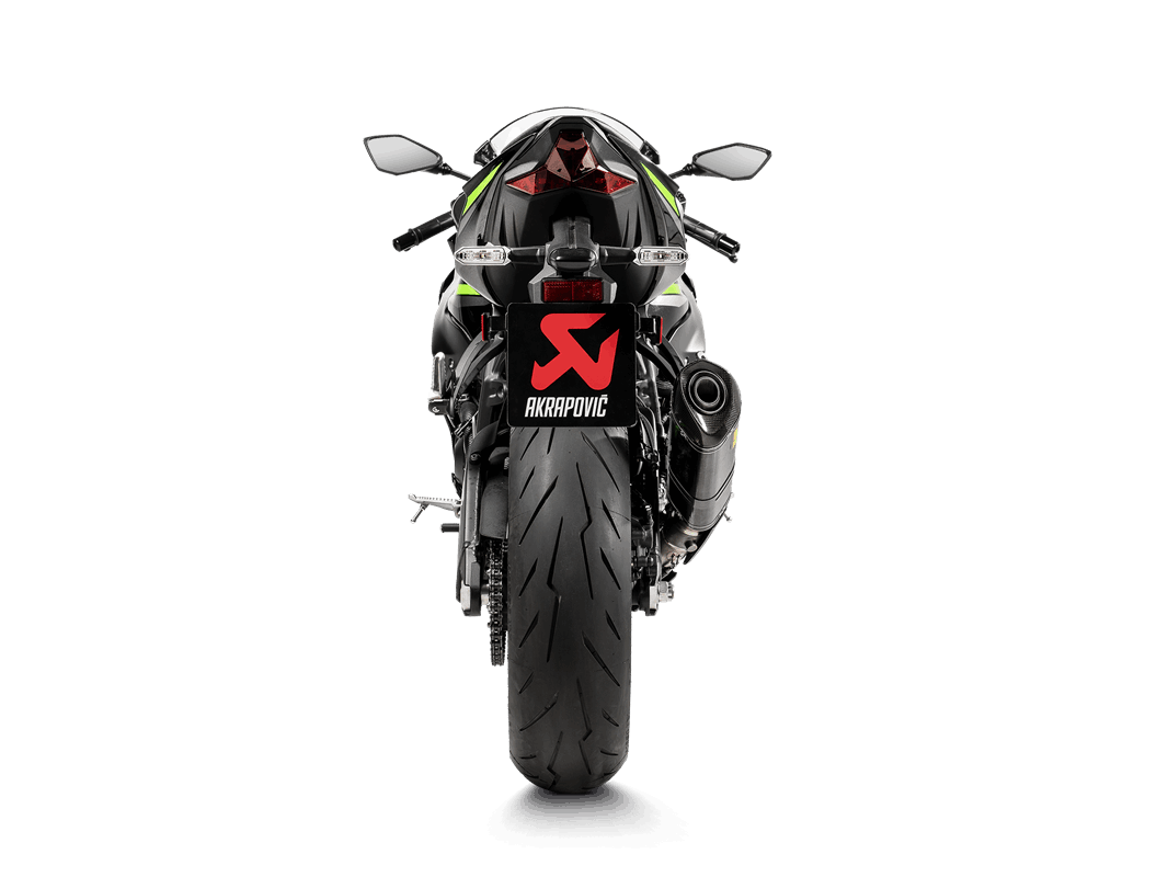 AKRAPOVIC Slip-On Line Muffler - Carbon Fiber - ZX-6R S-K6SO7-HZC