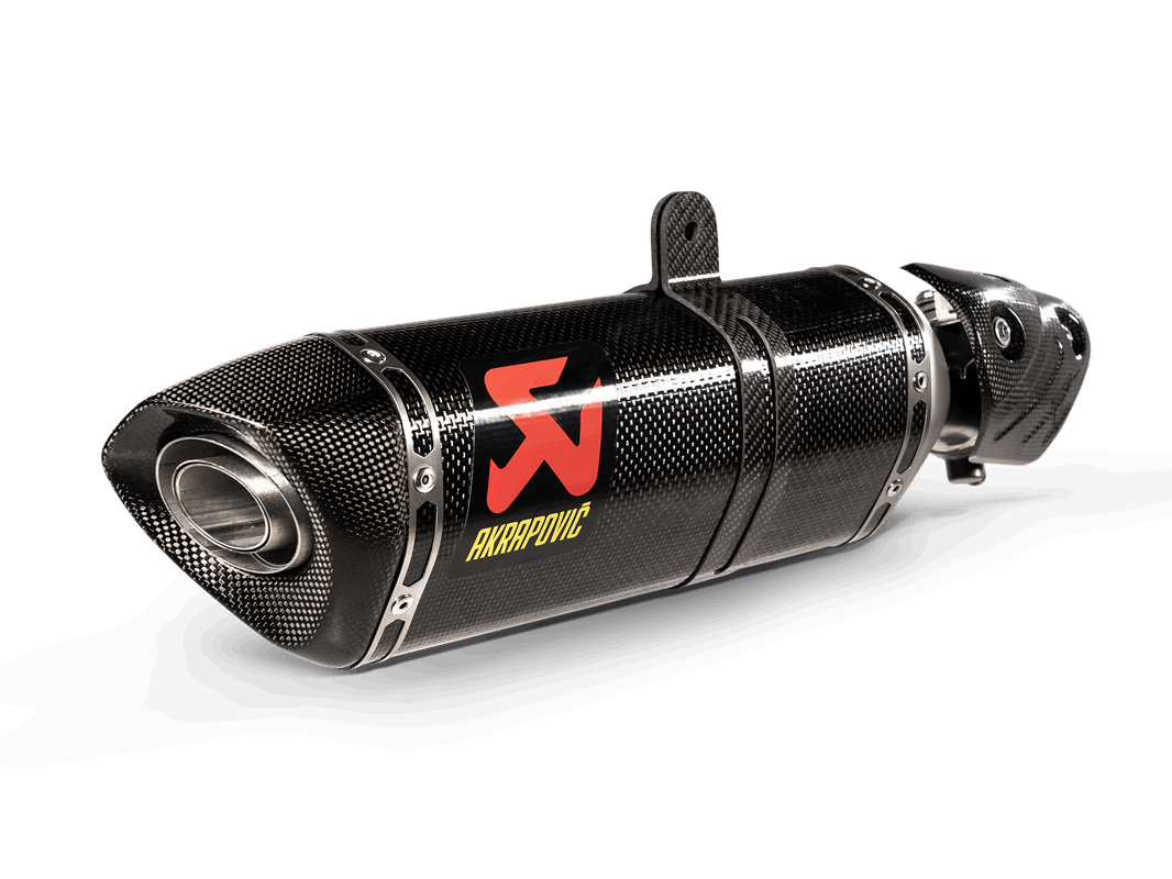 AKRAPOVIC Slip-On Line Muffler - Carbon Fiber - ZX-6R S-K6SO7-HZC