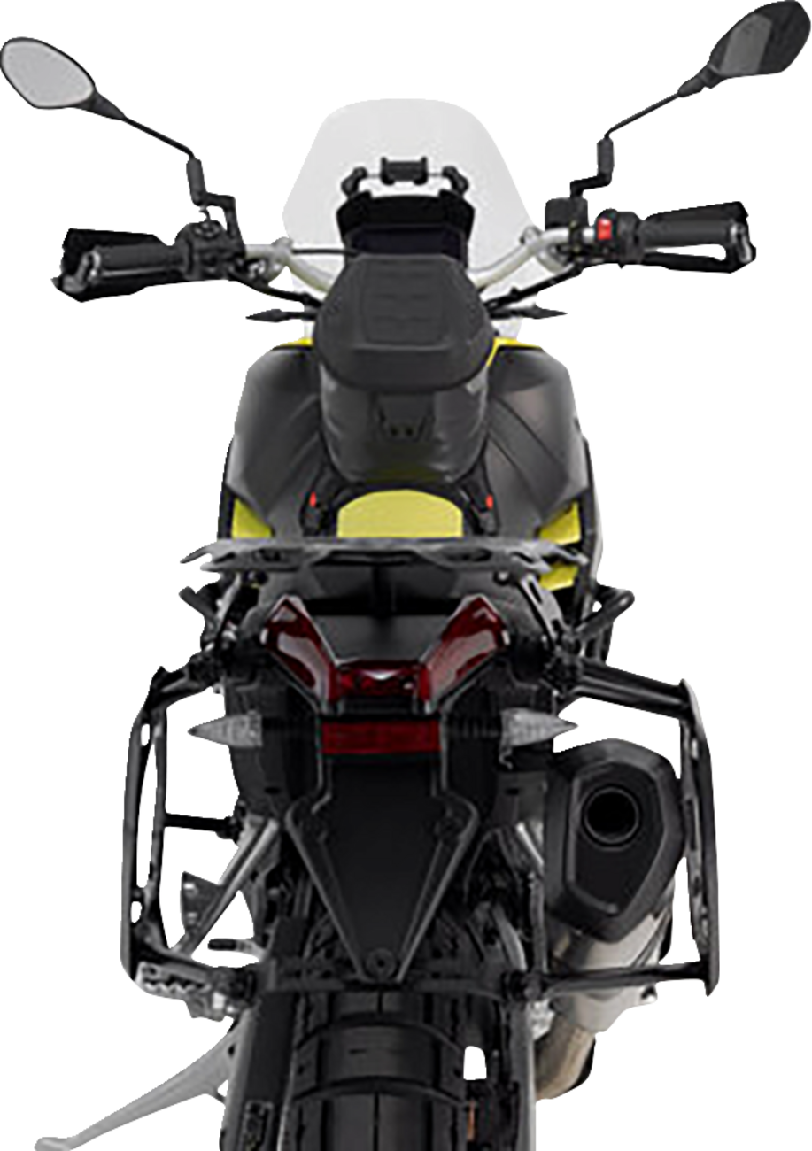 SW-MOTECH TRAX ADV Aluminum Case System - Silver - Aprilia Tuareg