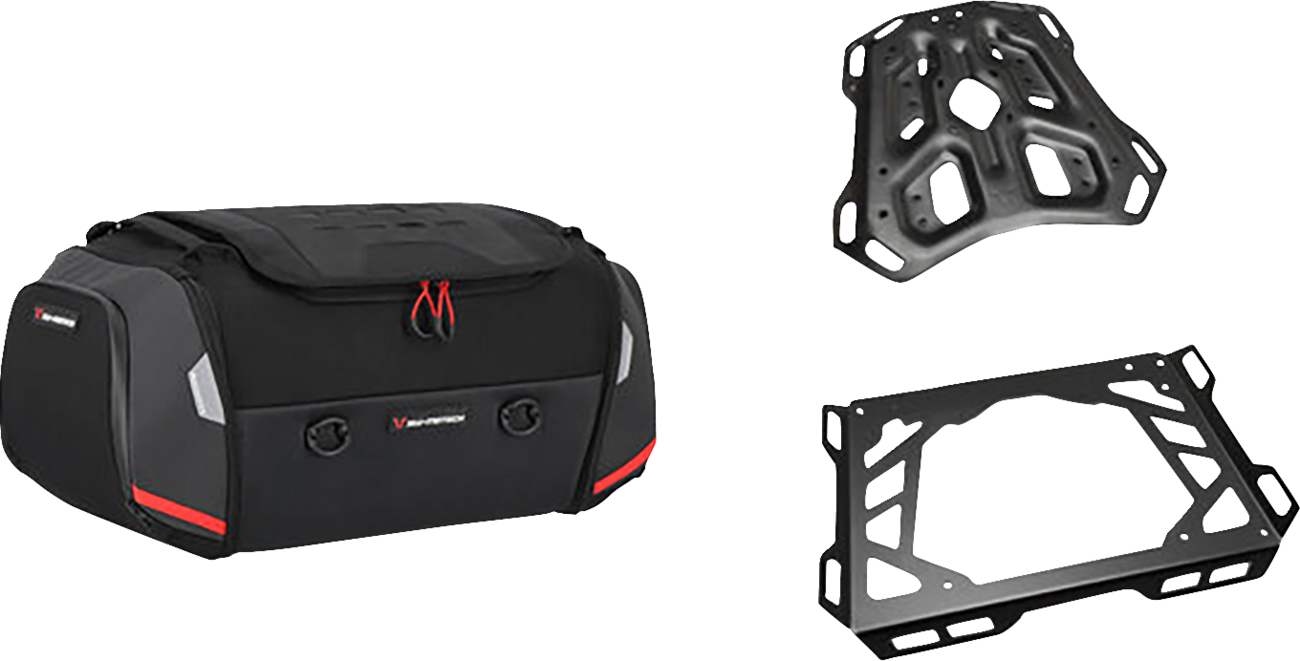 SW-MOTECH Rackpack Tail Bag System - Black - Kawasaki Z650RS '22
