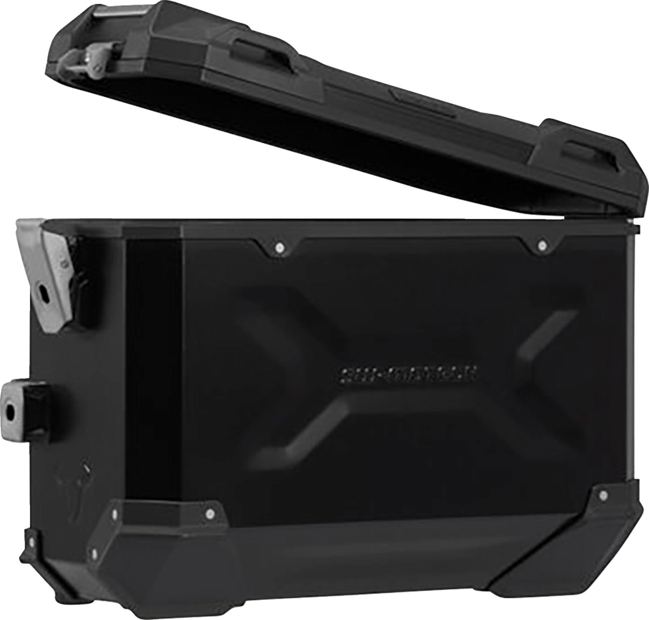 SW-MOTECH TRAX ADV Aluminum Case System - Black - Kawasaki Versys SW-MOTECH TRAX ADV Aluminum Case System - Black - Kawasaki Versys