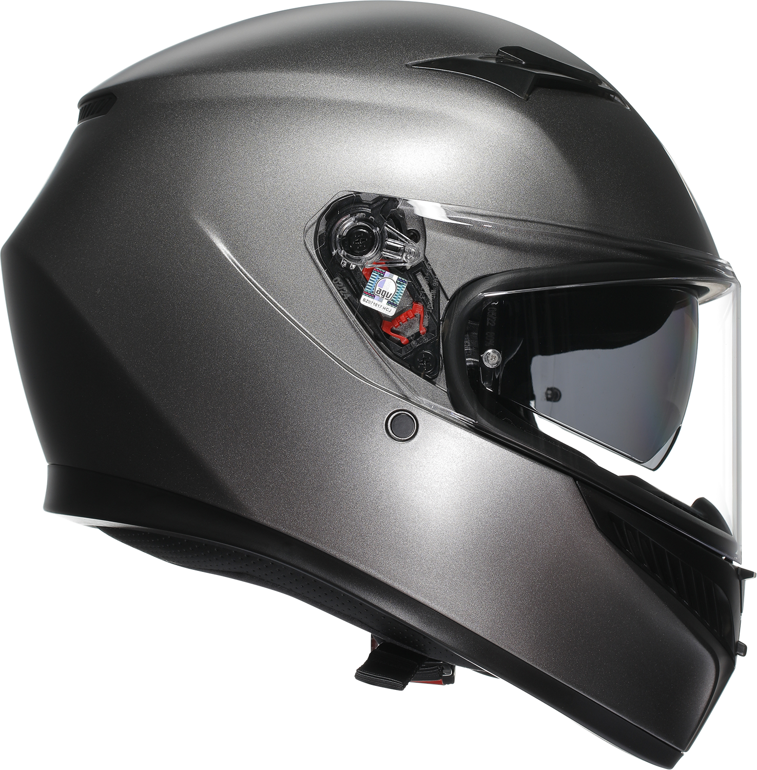 AGV K3 Helmet - Mono - Matte Luna Gray - 2XL 2118381004-023-XXL | eBay