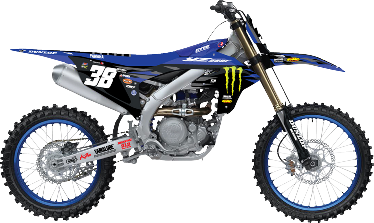 D'COR VISUALS Graphic Kit - '25 Monster Energy - YZ 250 F '19-'23