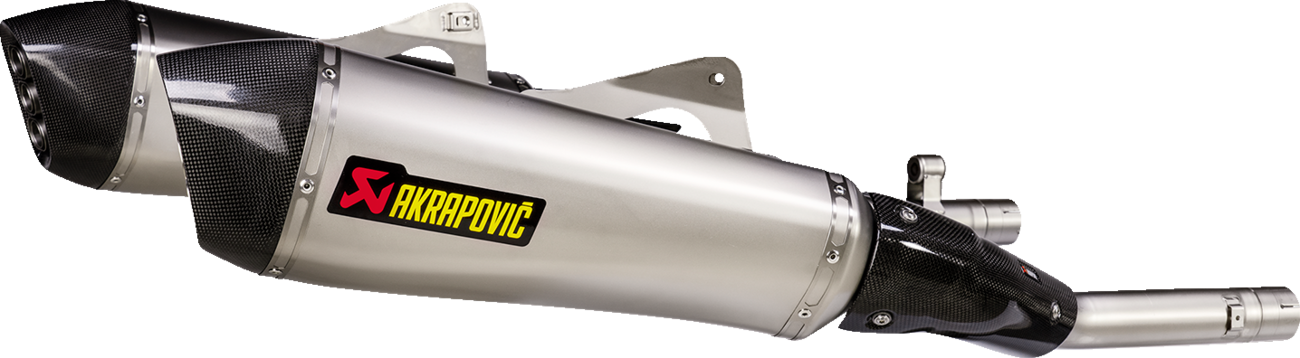 AKRAPOVIC Slip-On Line Mufflers - Titanium - BMW K1600 GT & K1600