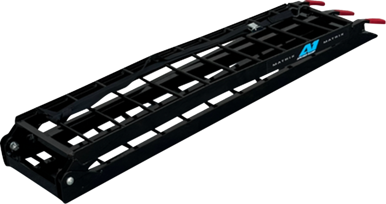 MATRIX CONCEPTS,LLC A1 Arch Folding Ramp - Aluminum - Black - 8' A1-800