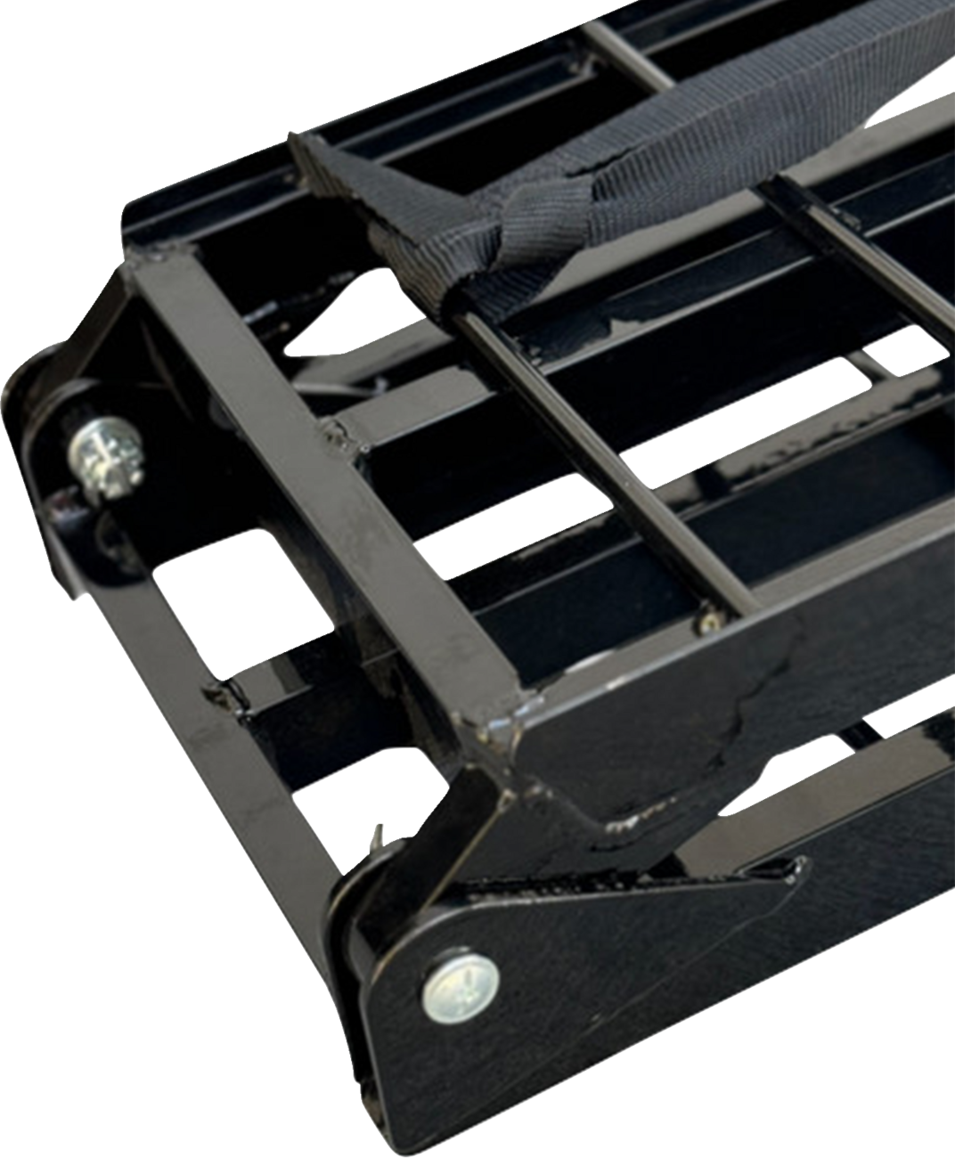 MATRIX CONCEPTS,LLC A1 Arch Folding Ramp - Aluminum - Black - 8' A1-800