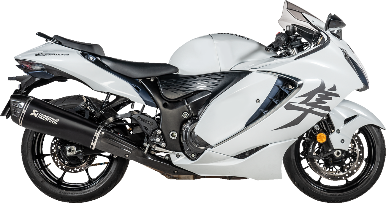 AKRAPOVIC Slip-On Line Mufflers - Titanium Black - Suzuki GSX