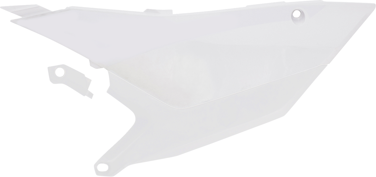 ACERBIS Side Panel Plastic Fenders- White Left and Right -  Yamaha 2026 YZ450F