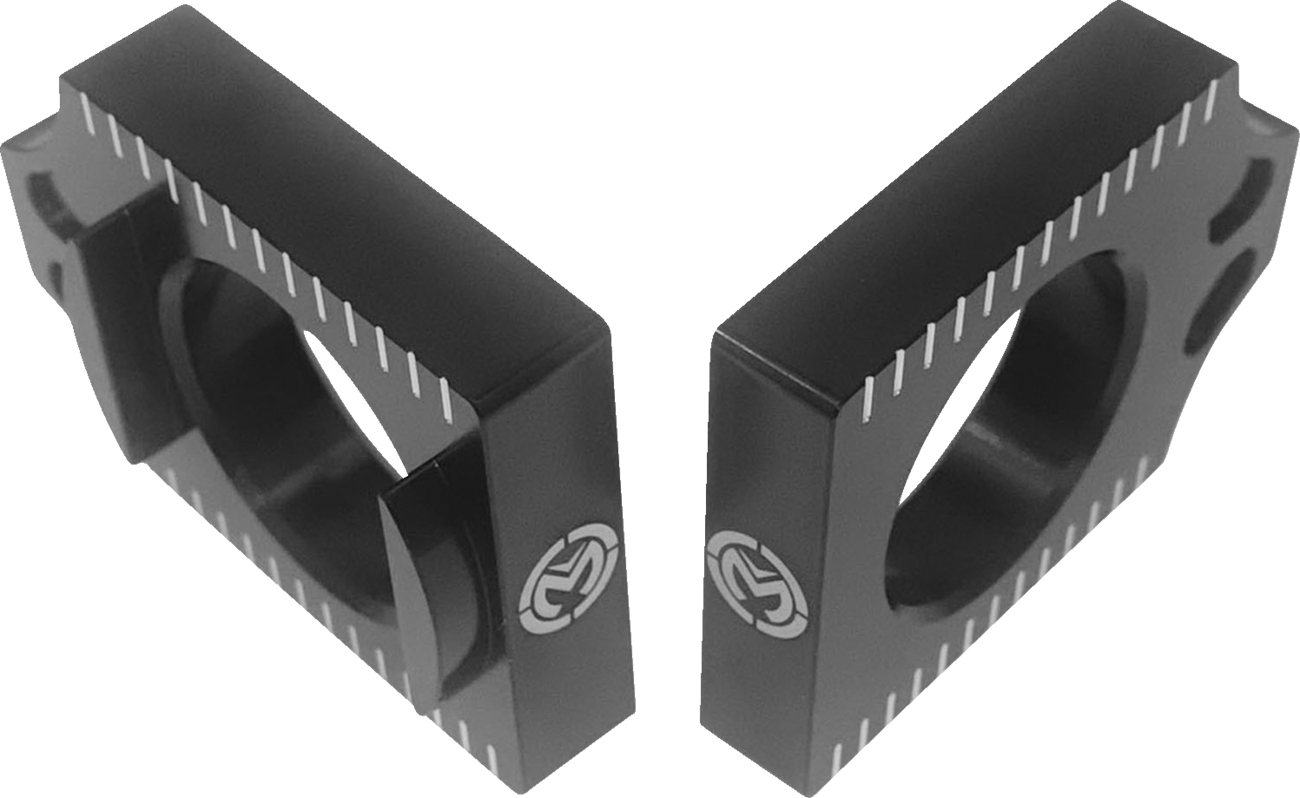 MOOSE OFFROAD Adjuster Kit - Swingarm/Axle Block - Fits Yamaha W16-4603B