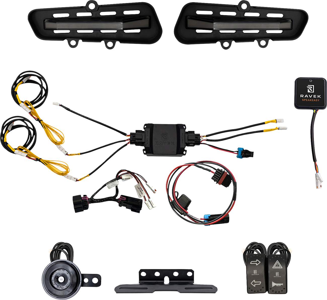 RAVEK Turn Signal Kit - Gen3 Speakeasy™ - Ranger XD 1500 - Rockers 64-1008SR