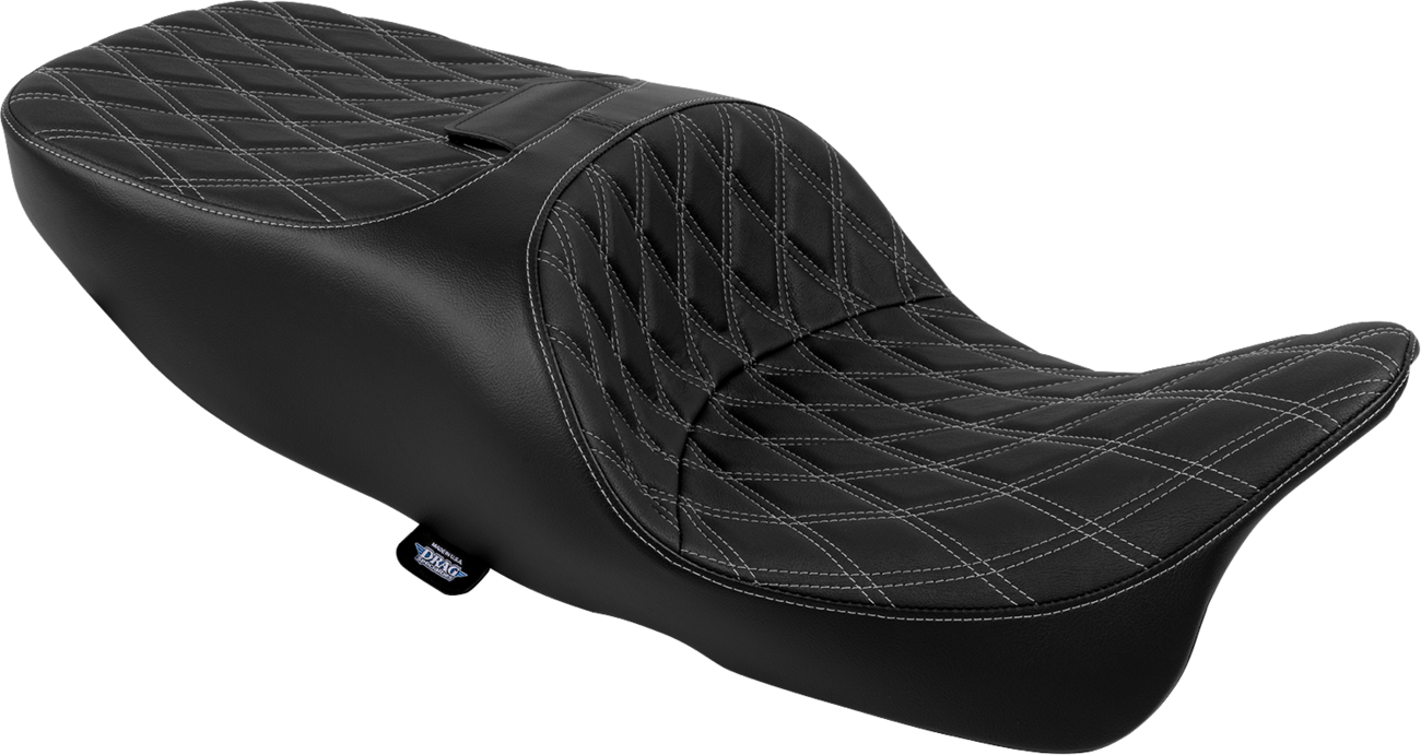 DRAG SPECIALTIES SEATS Freedom Seat - Vinyl -Diamond Silver FLRT/FLTRT '15-25'