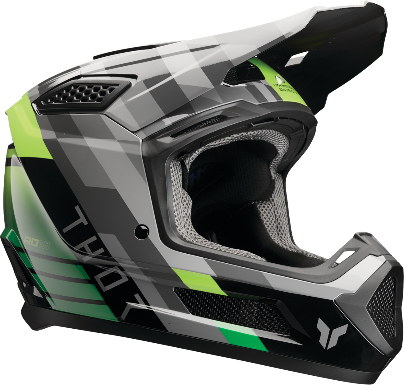 THOR Fleet Helmet - Camber - Black/Green - XS 0110-9399 | eBay