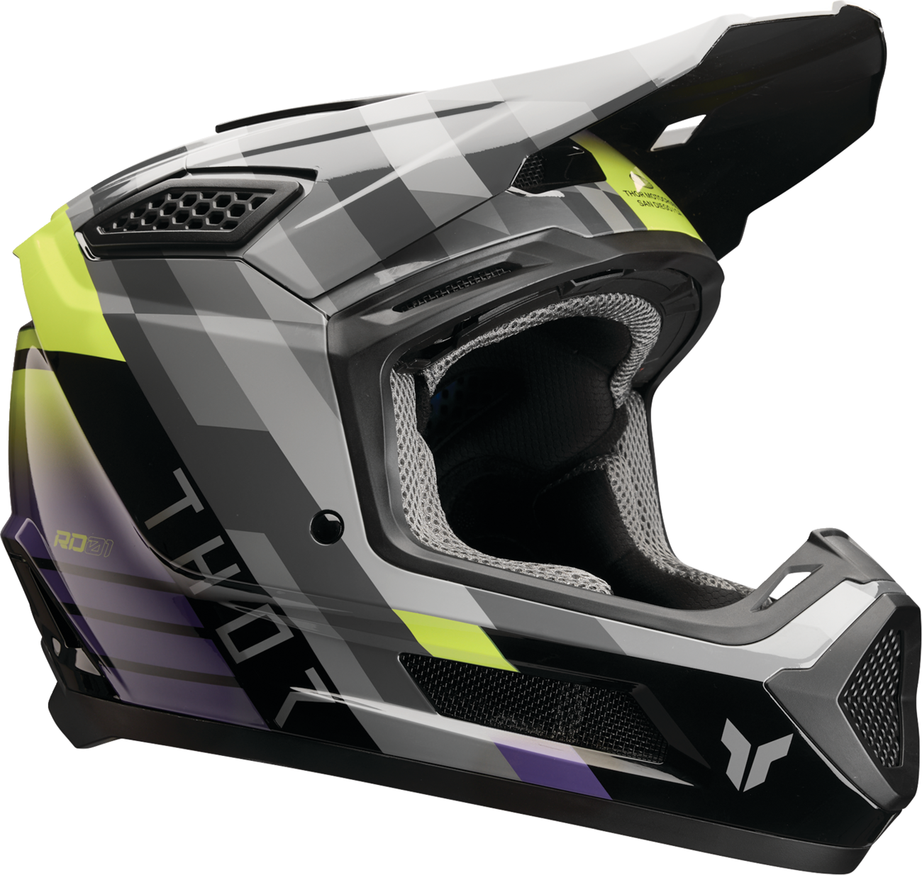 THOR Fleet Helmet - Camber - Black/Purple - XL 0110-9415 | eBay