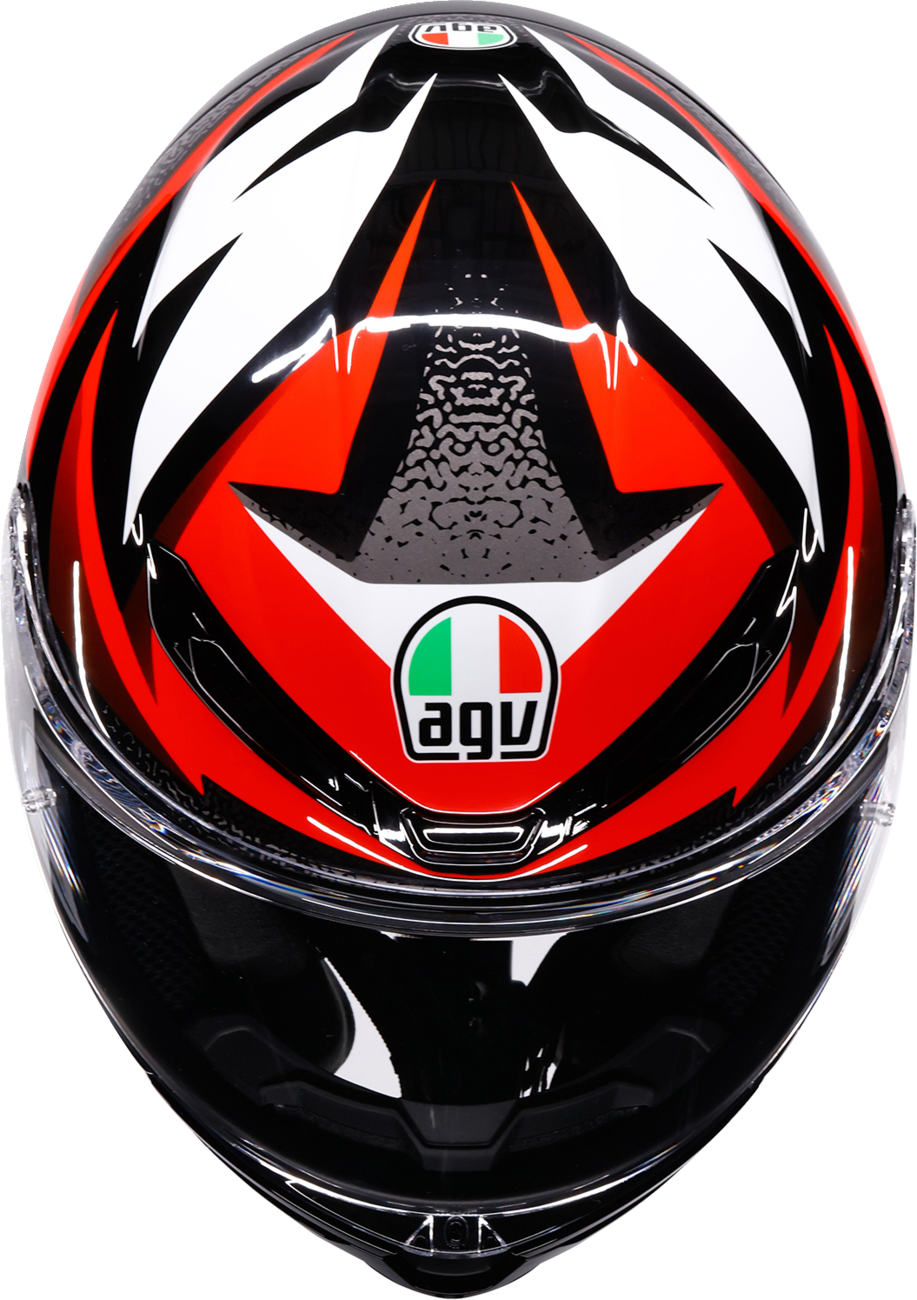 AGV K6 S Helmet - Braven - Black/Red/White - 2XL 2118395016-029
