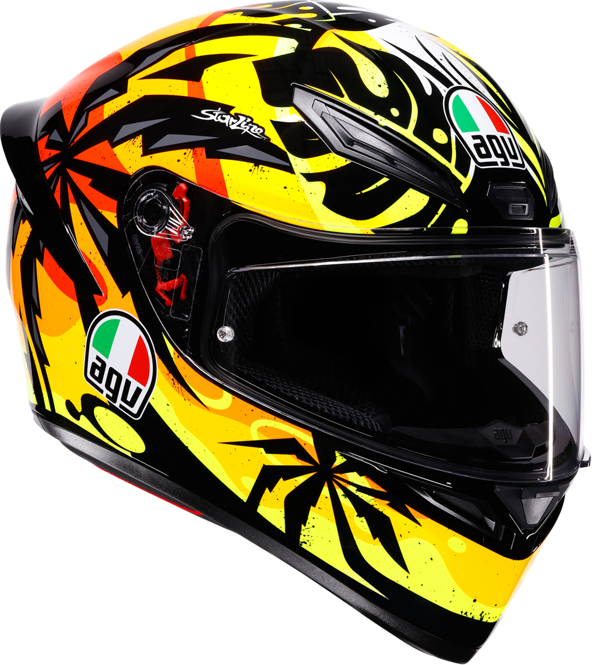AGV K1 S Helmet - Tropicrush - Black/Orange - XL 2118394018-070-XL
