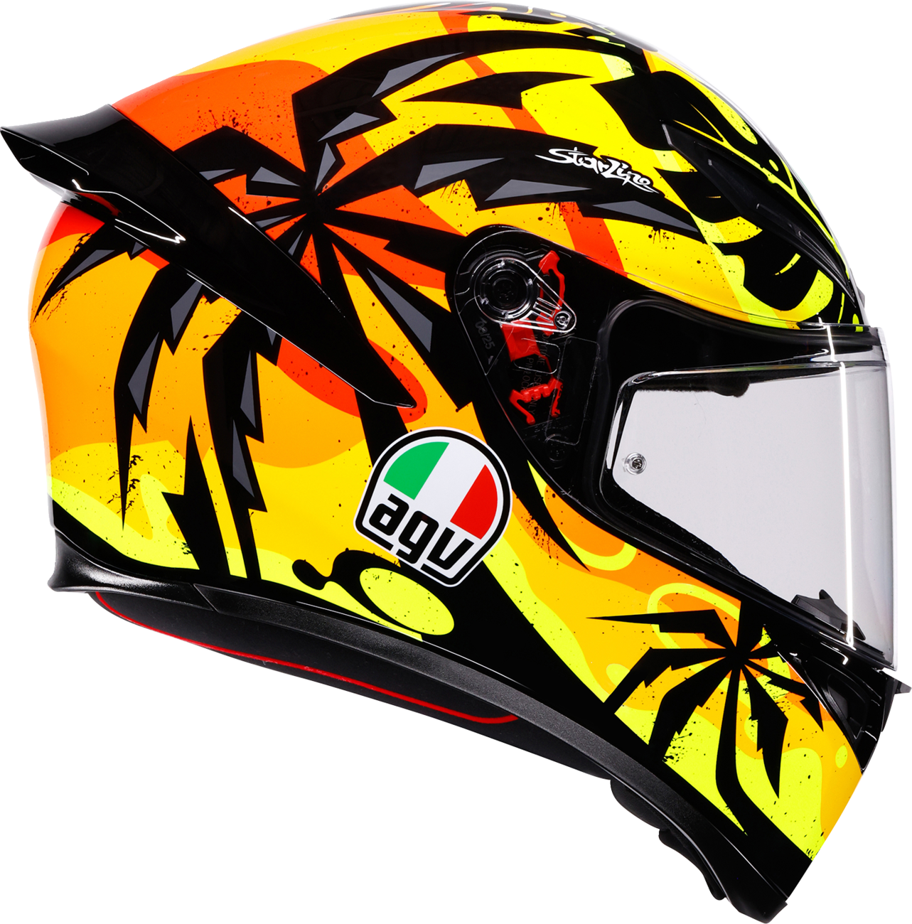 AGV K1 S Helmet - Tropicrush - Black/Orange - XL 2118394018-070-XL