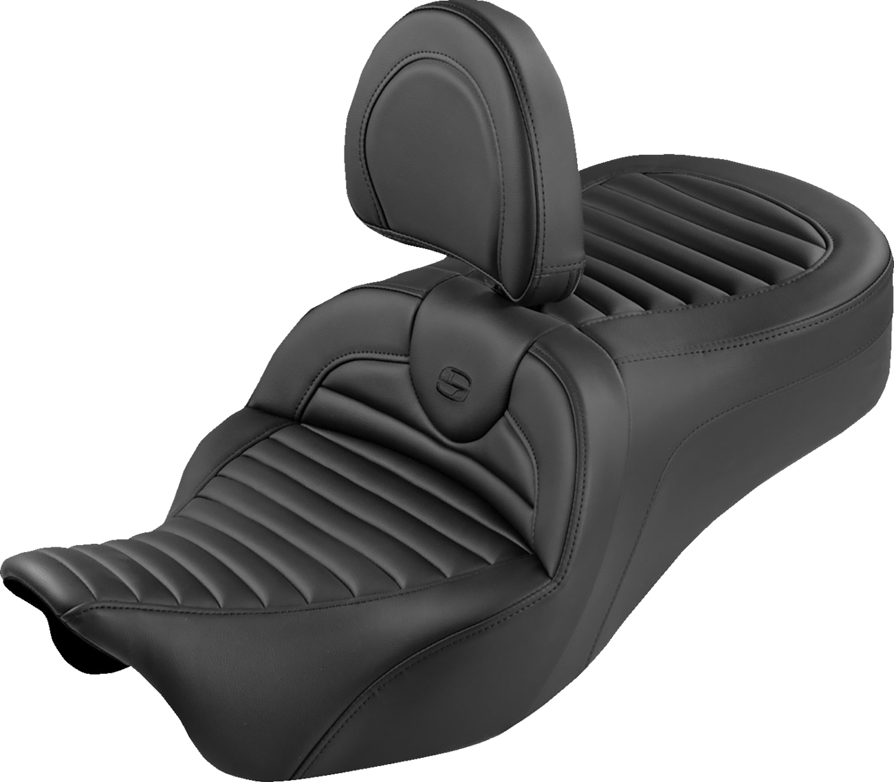 SADDLEMEN Roadsofa King Seat -  Backrest - Tuck-n-Roll - Harley 08-2025 FLH FLT