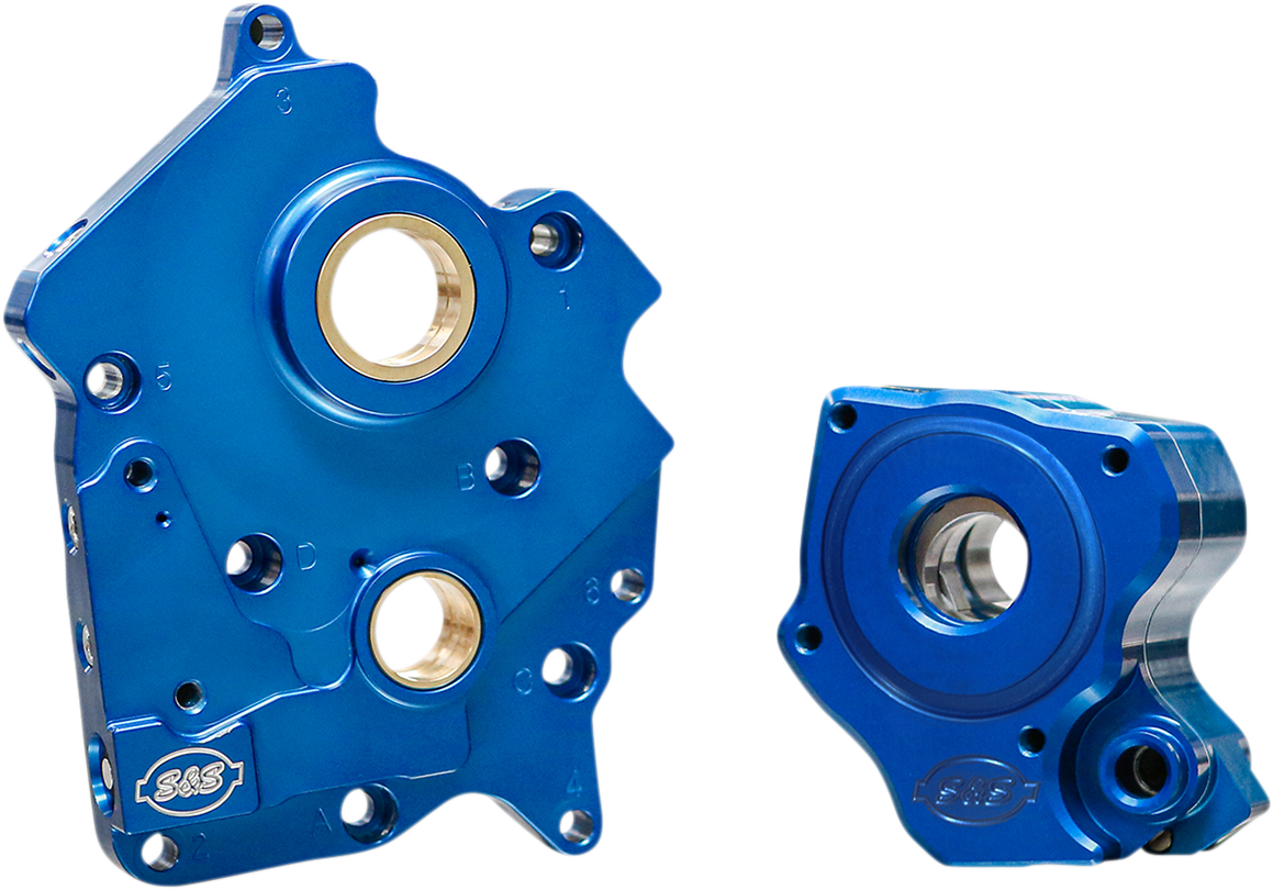 S&S CYCLE Cam Support Plate And Oil Pump - Water Cooled - VVT Fits M8 310-0997C