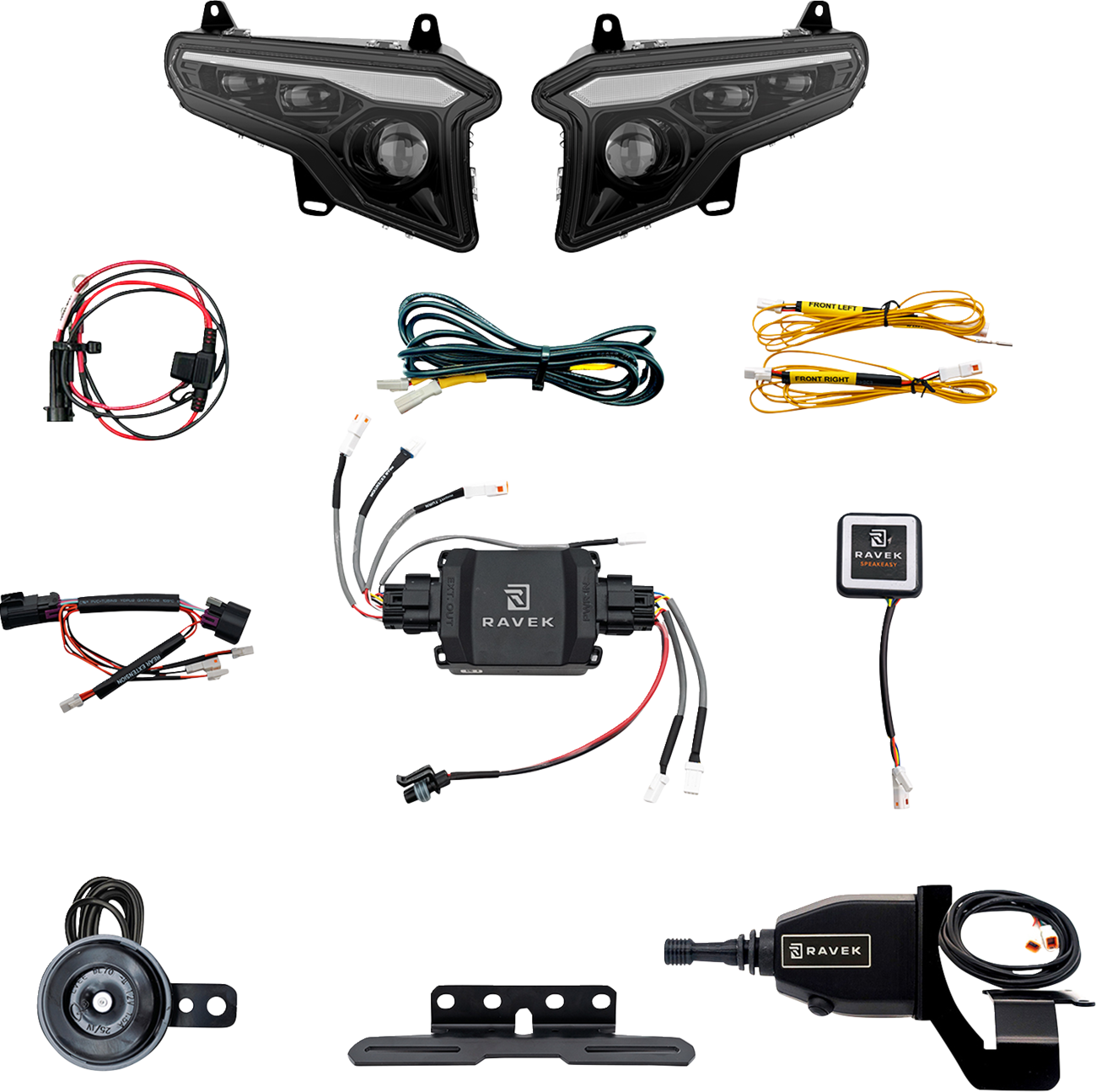 RAVEK Turn Signal Kit - Gen3 Speakeasy™ - Lever - Fits Polaris Xpedition