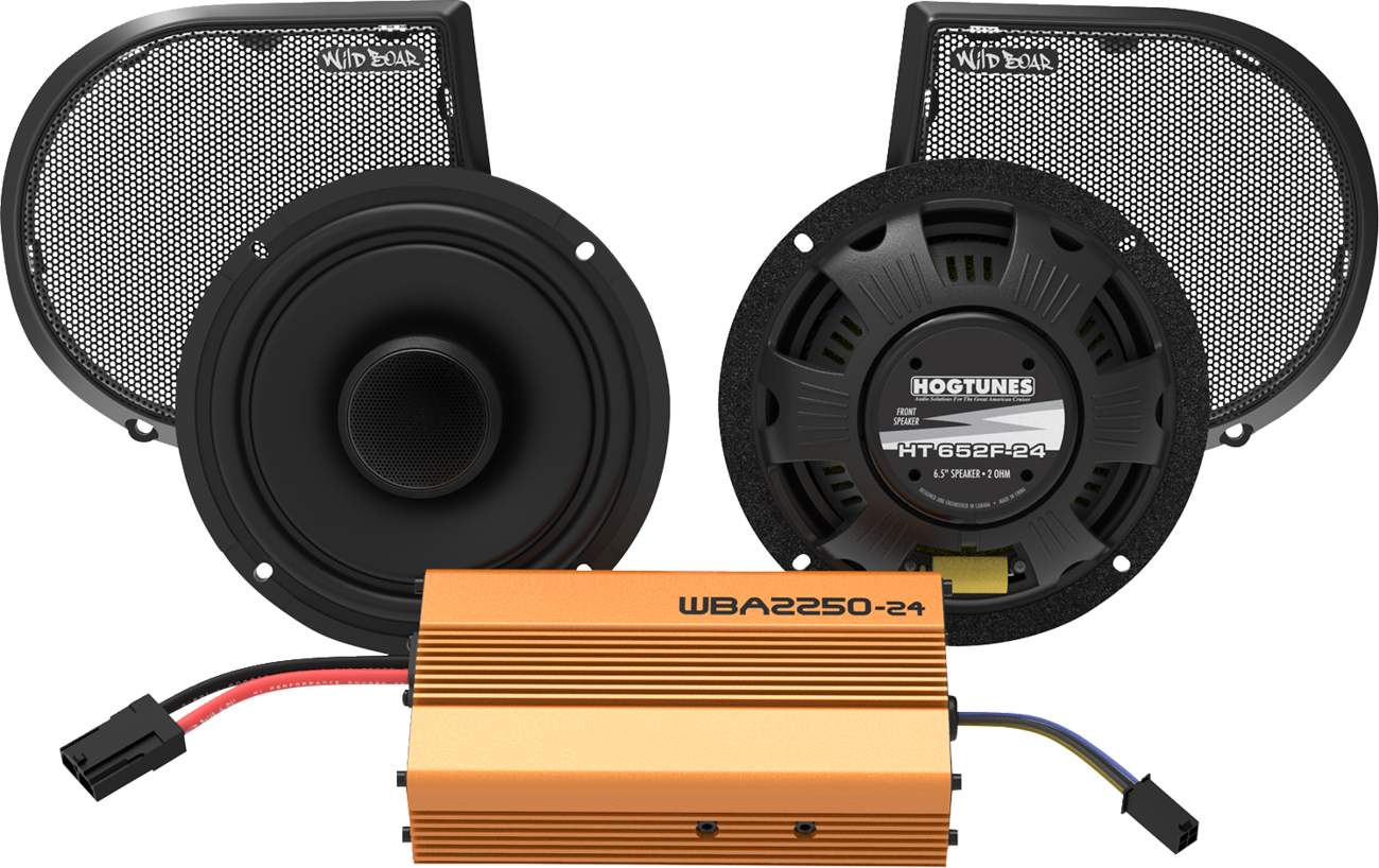 WILD BOAR AUDIO Amplifier/Speaker Kit -  500 W - 2024-26 FLHX HOG WILD SG2-24