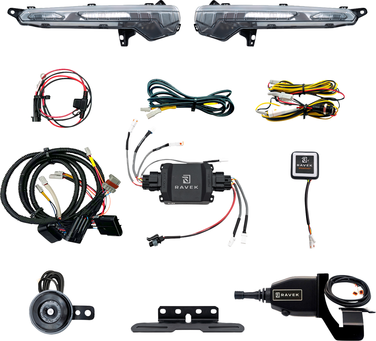 RAVEK Turn Signal Kit - Fits Signature - Gen3 Speakeasy™ - Can-Am Defender HD11