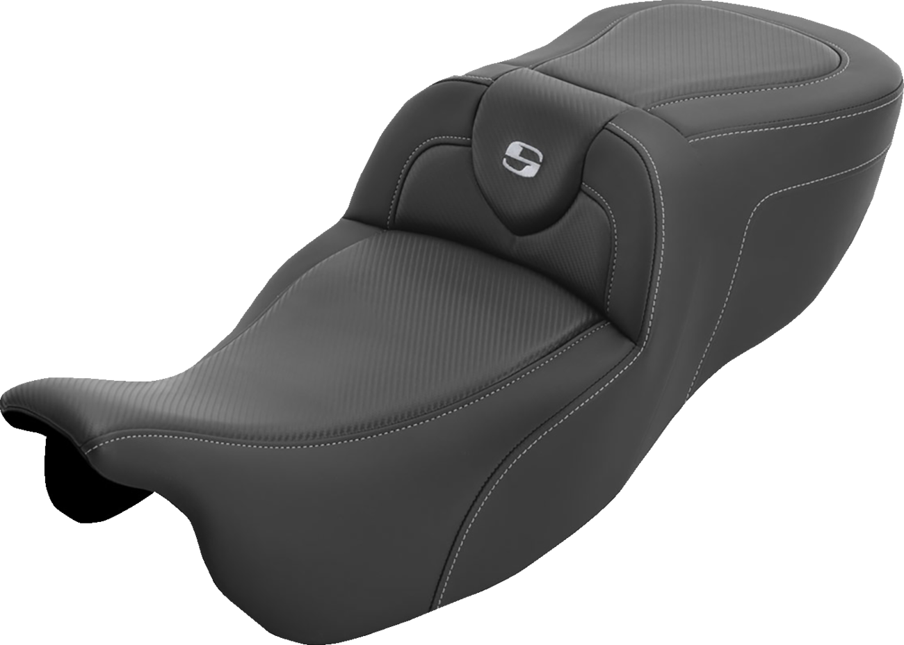 SADDLEMEN Roadsofa Extended  Reach Seat Carbon Fiber Harley 15-25 FLRT FLTRT