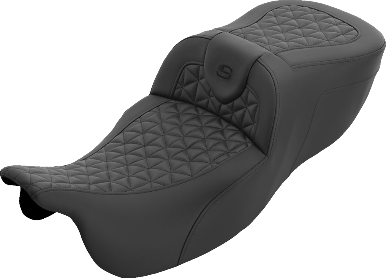 SADDLEMEN Roadsofa Extended Reach Seat - Tri-Gripper - Harley 2015-25 FLRT FLTRT