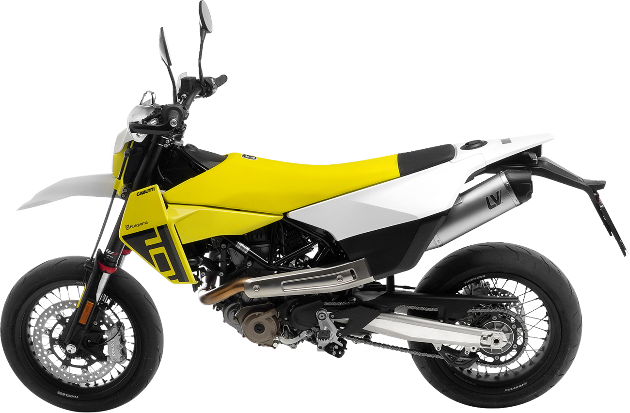 LEOVINCE LV  One Evo Slip-On Muffler SS 2026 701 ENDURO / SUPERMOTO 690 SMC-R