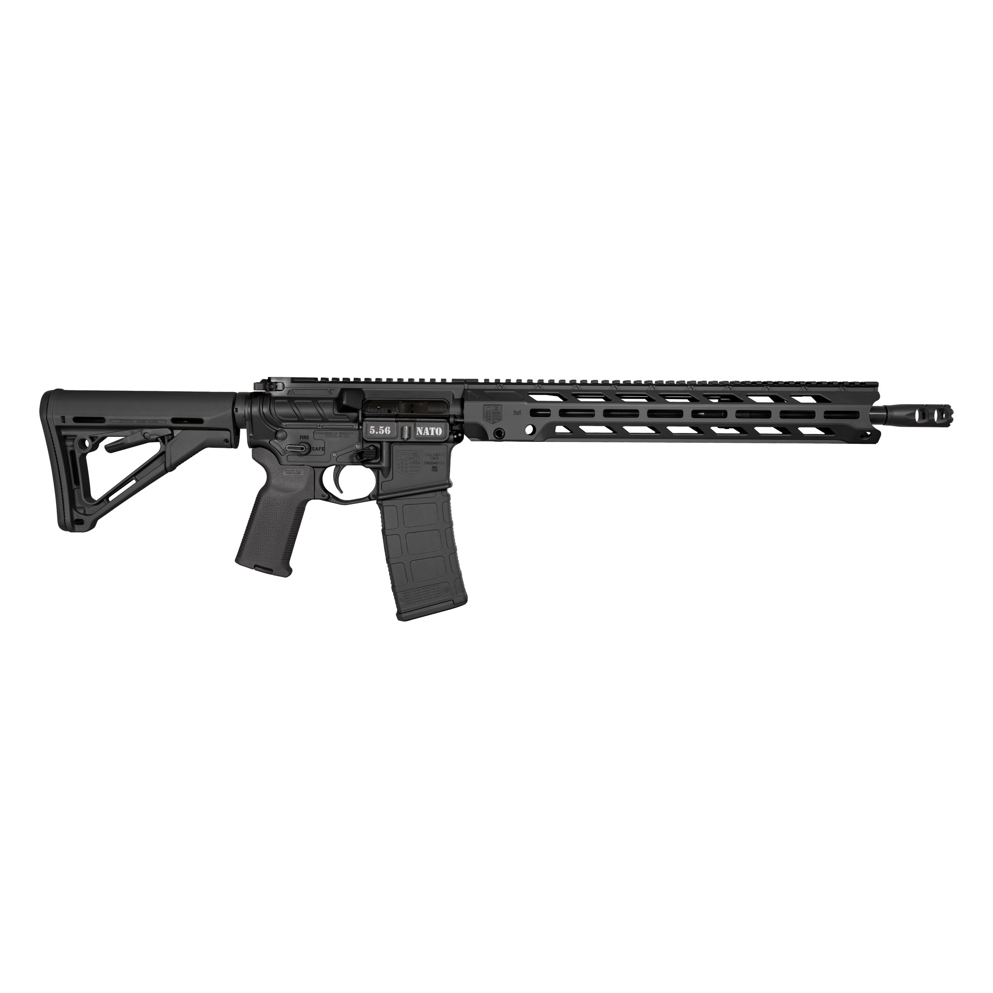 DBF DB15 5.56 16 V4S MLOK 30RD BLK-img-1