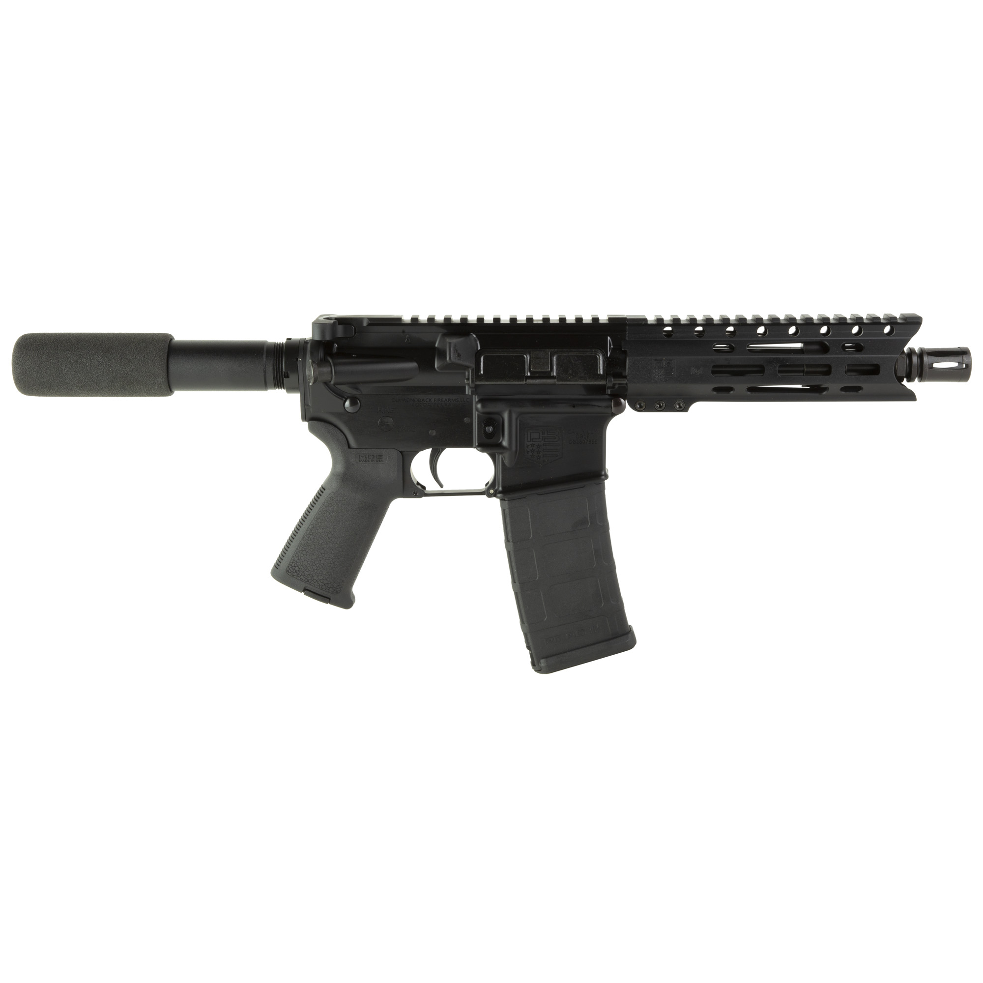 DBF DB15 5.56 7 W/6 MLK 30RD BLK-img-1