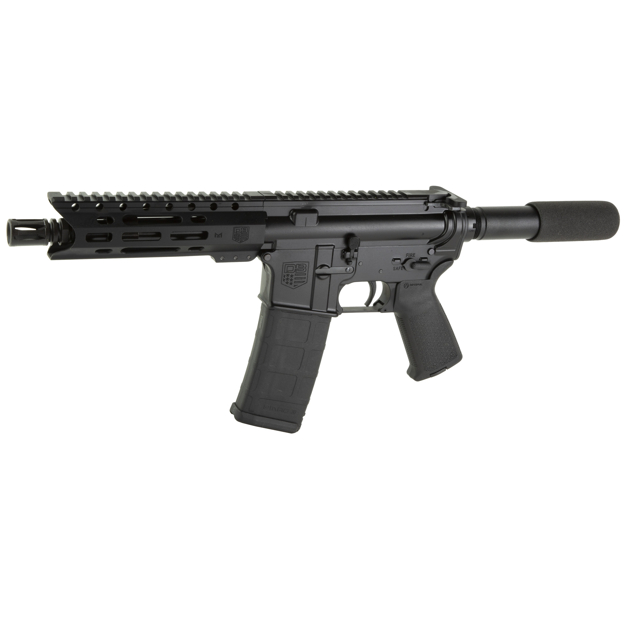 DBF DB15 5.56 7 W/6 MLK 30RD BLK-img-2
