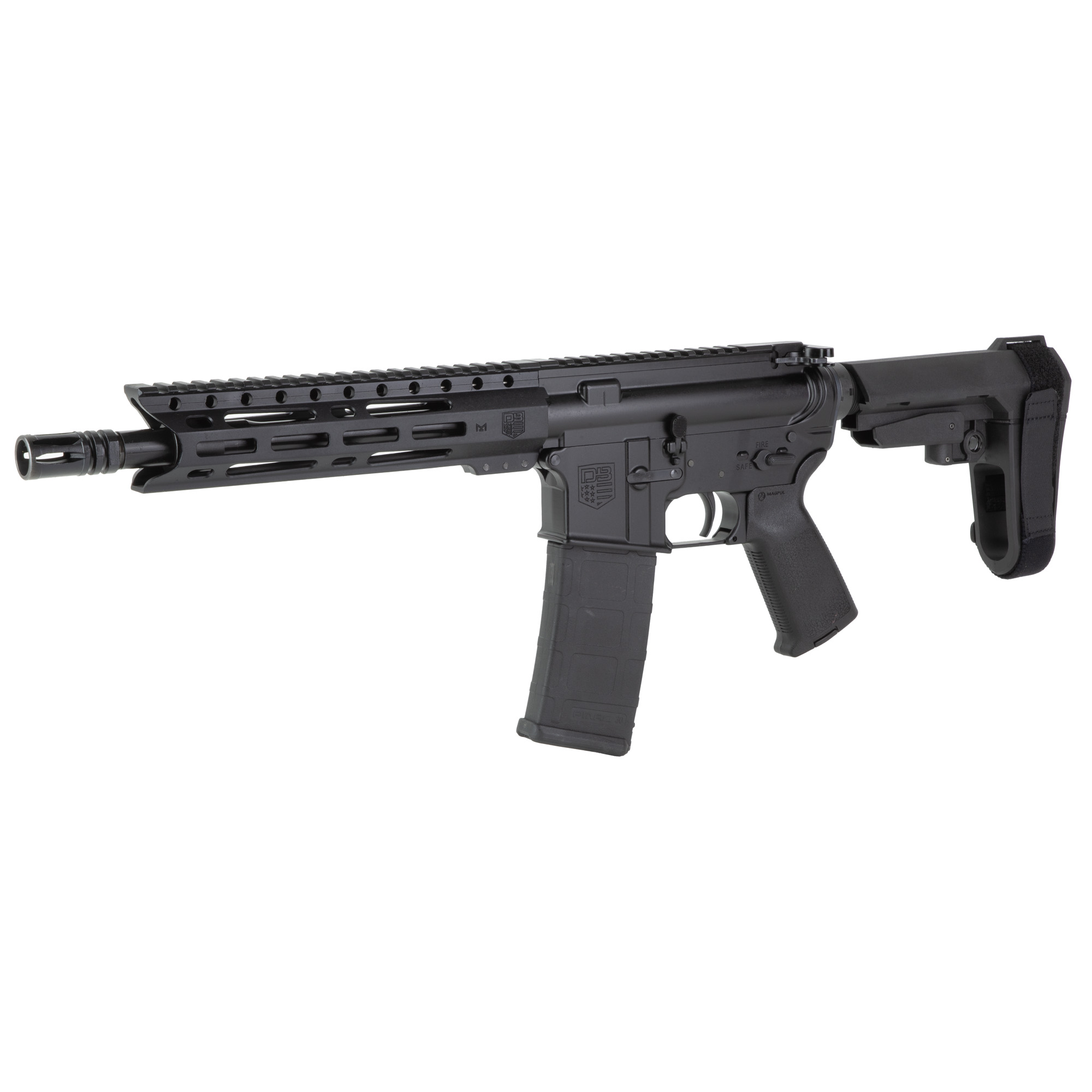 DBF DB15 556 10 MLOK 30RD BLK BRACE-img-2