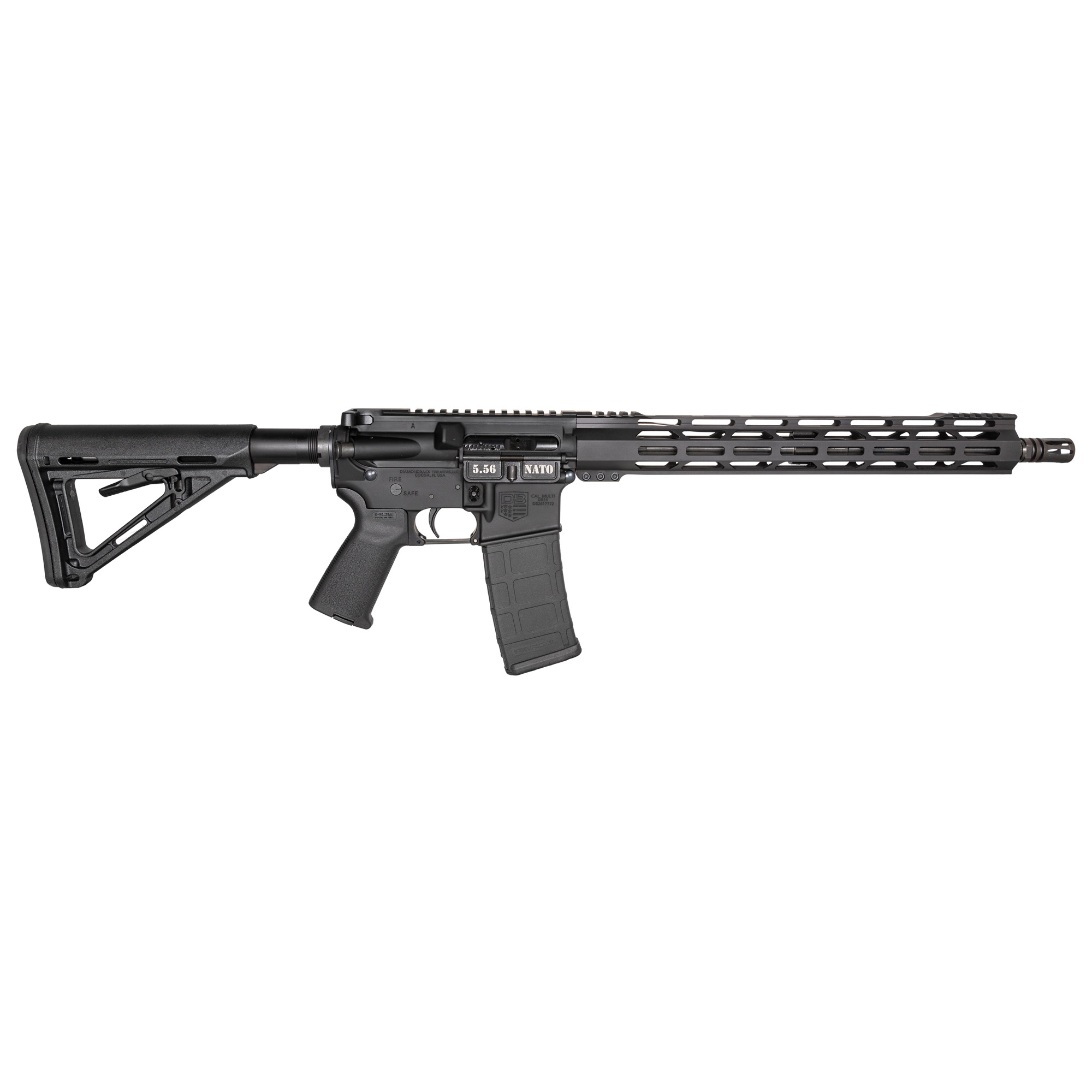 DBF DB15 5.56 16 MLOK MOE 30RD BLK-img-0