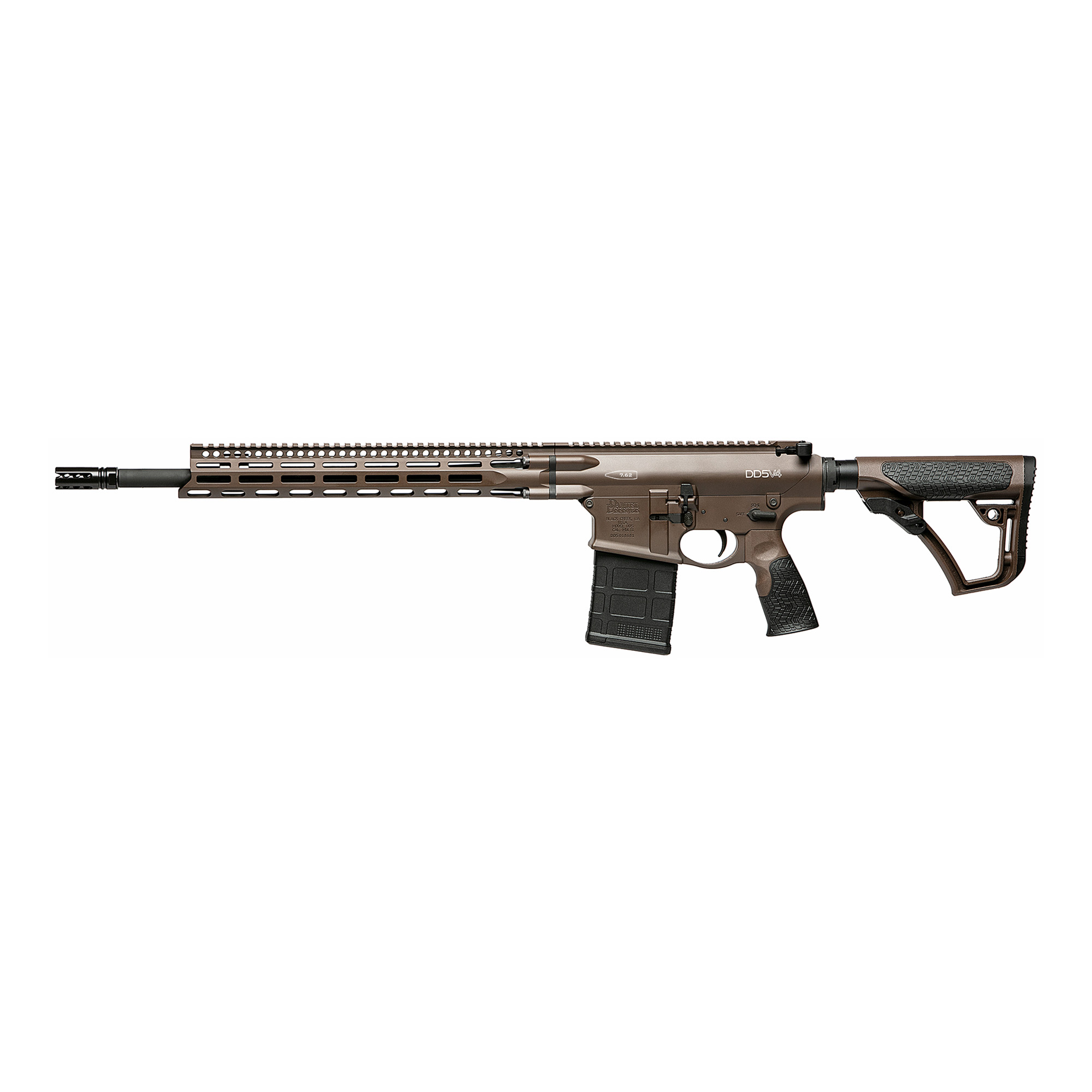 DD DD5 V4 7.62 18 MLOK 20RD BRN-img-0