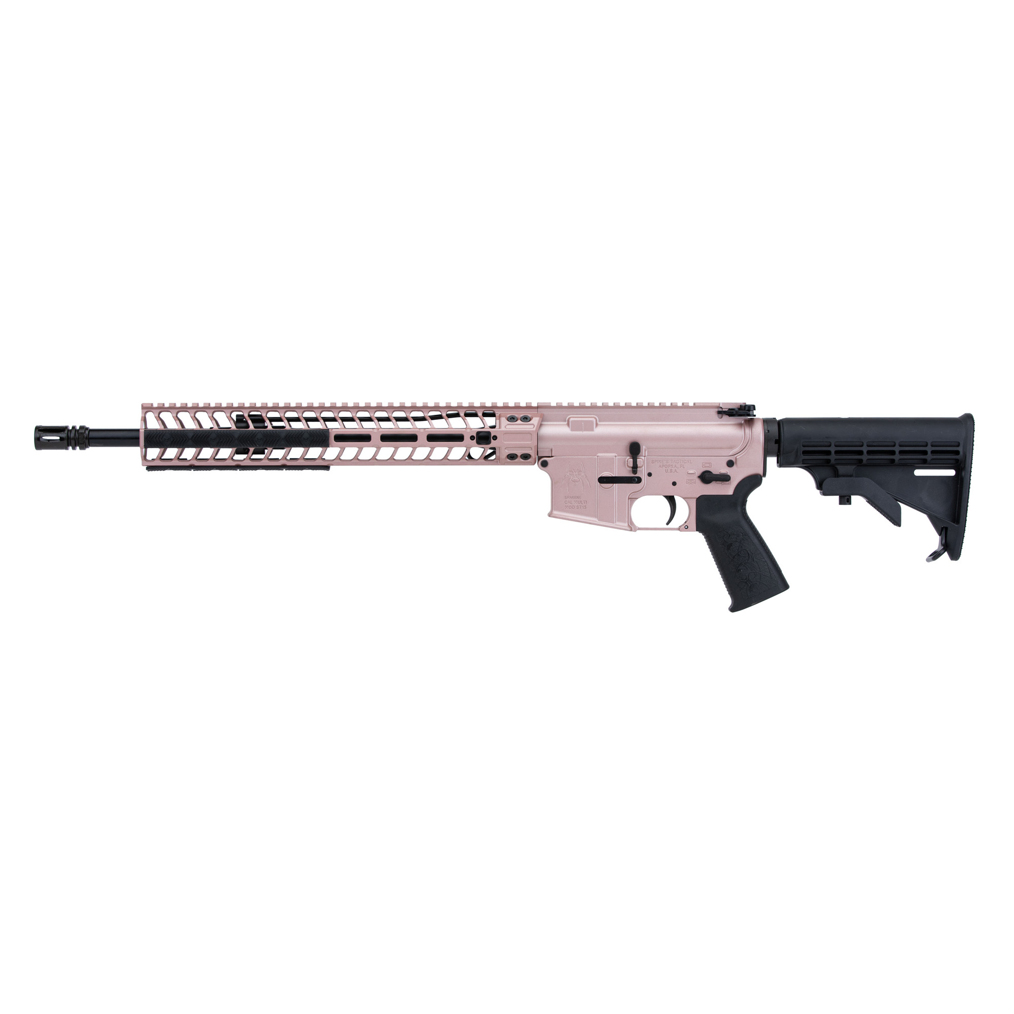 SPIKE'S RFL 556 16 MD MLOK ROSE GLD-img-0