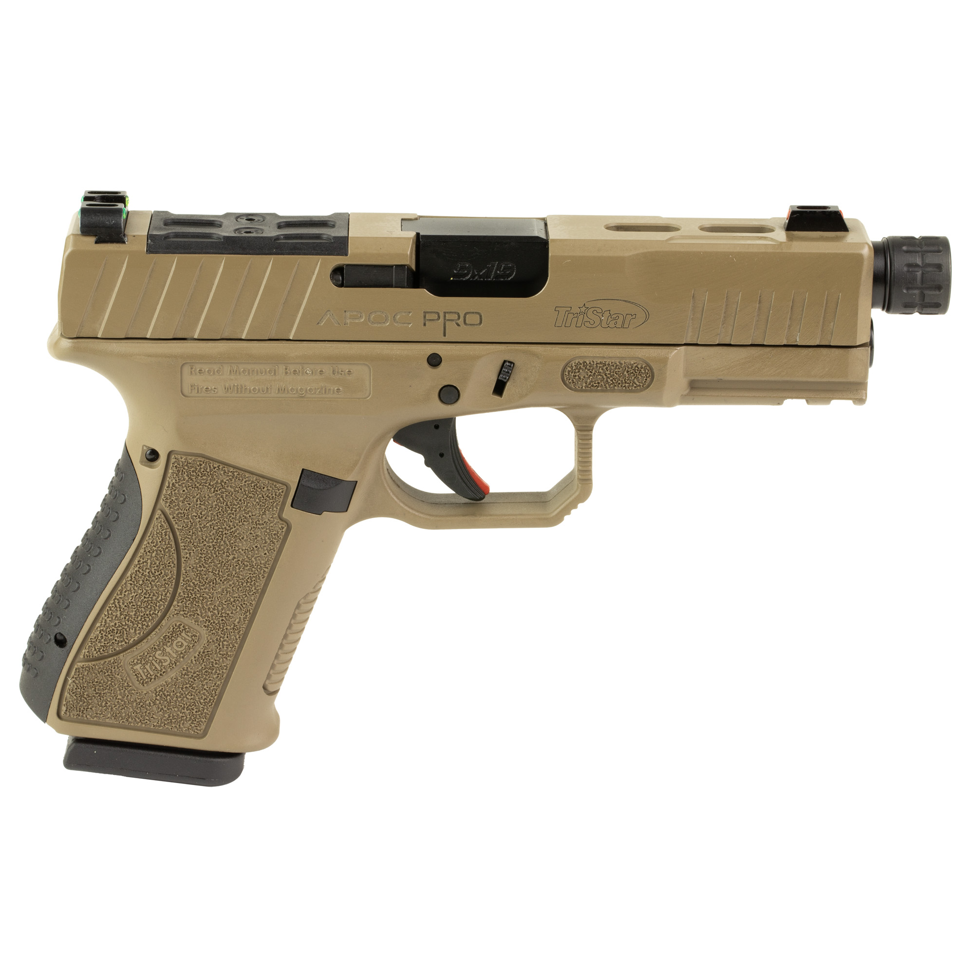 TRISTAR APOC PRO 9MM 15RD FDE TB-img-1