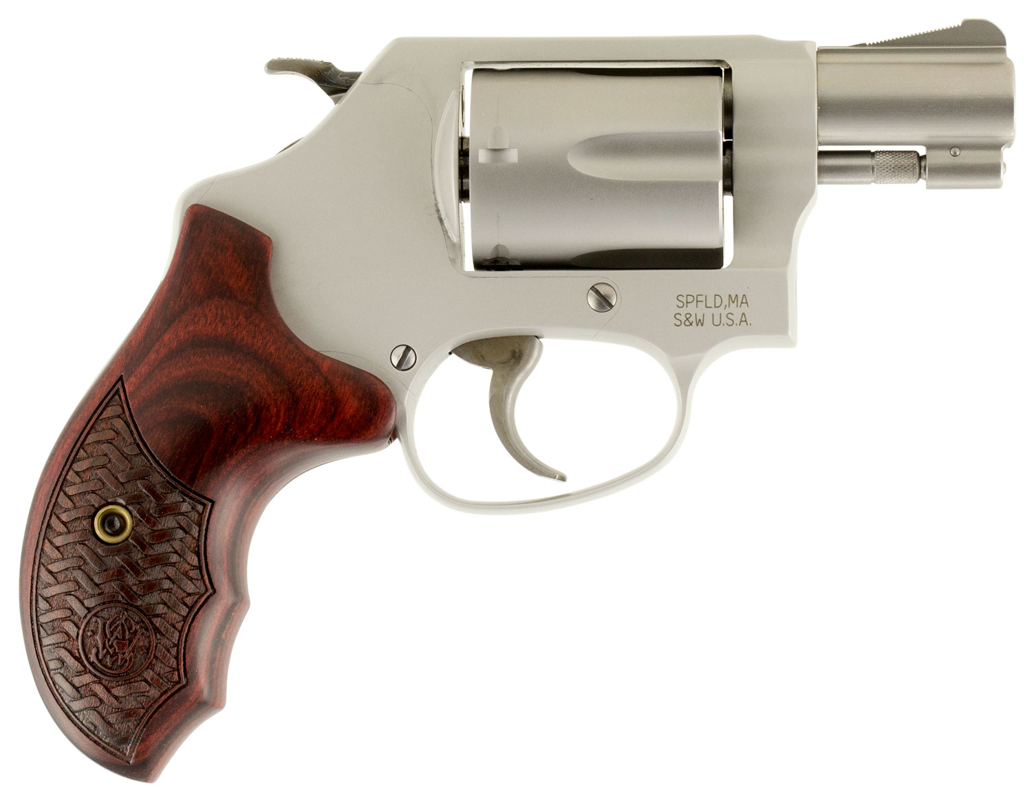 Smith & Wesson Model 637 Airweight Revolver, 170349, .38 Special +P-img-0
