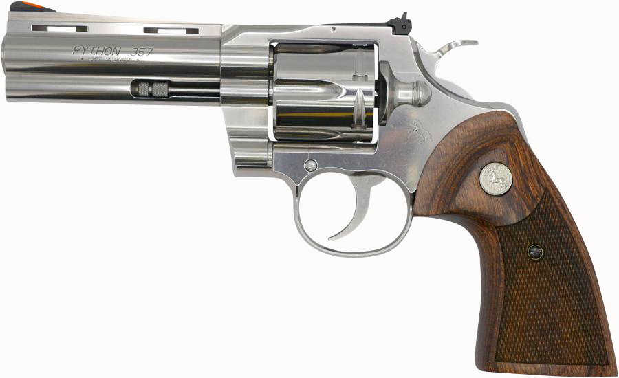 Colt Python PYTHONSP4WTS .357 Magnum 4.25-Inch Stainless Revolver-img-0