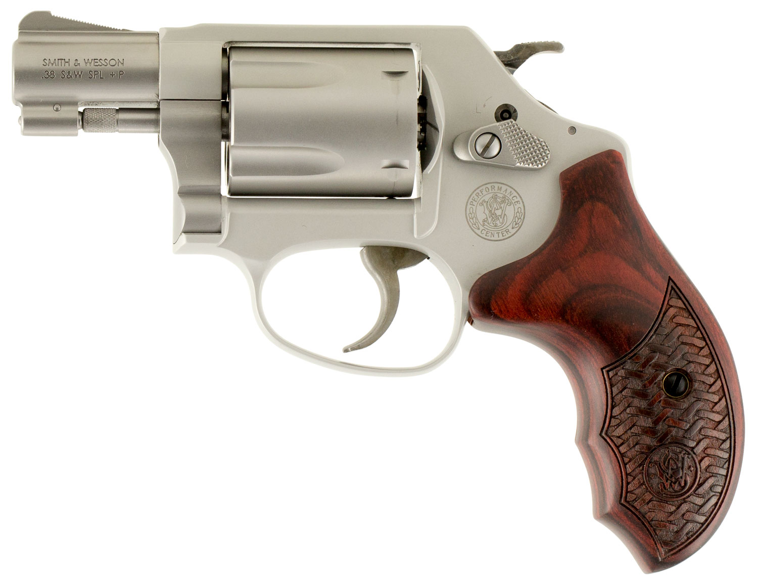 Smith & Wesson Model 637 Airweight Revolver, 170349, .38 Special +P-img-1