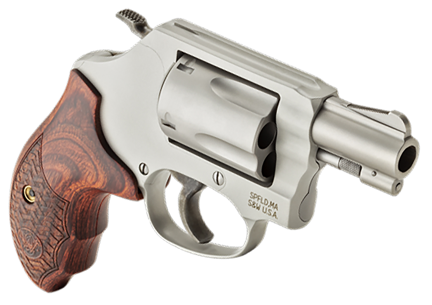 Smith & Wesson Model 637 Airweight Revolver, 170349, .38 Special +P-img-2