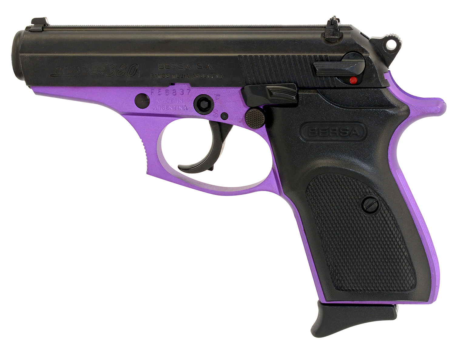 Bersa Thunder 380 T380PRP8 DA/SA 3.5-Inch Purple Pistol-img-1