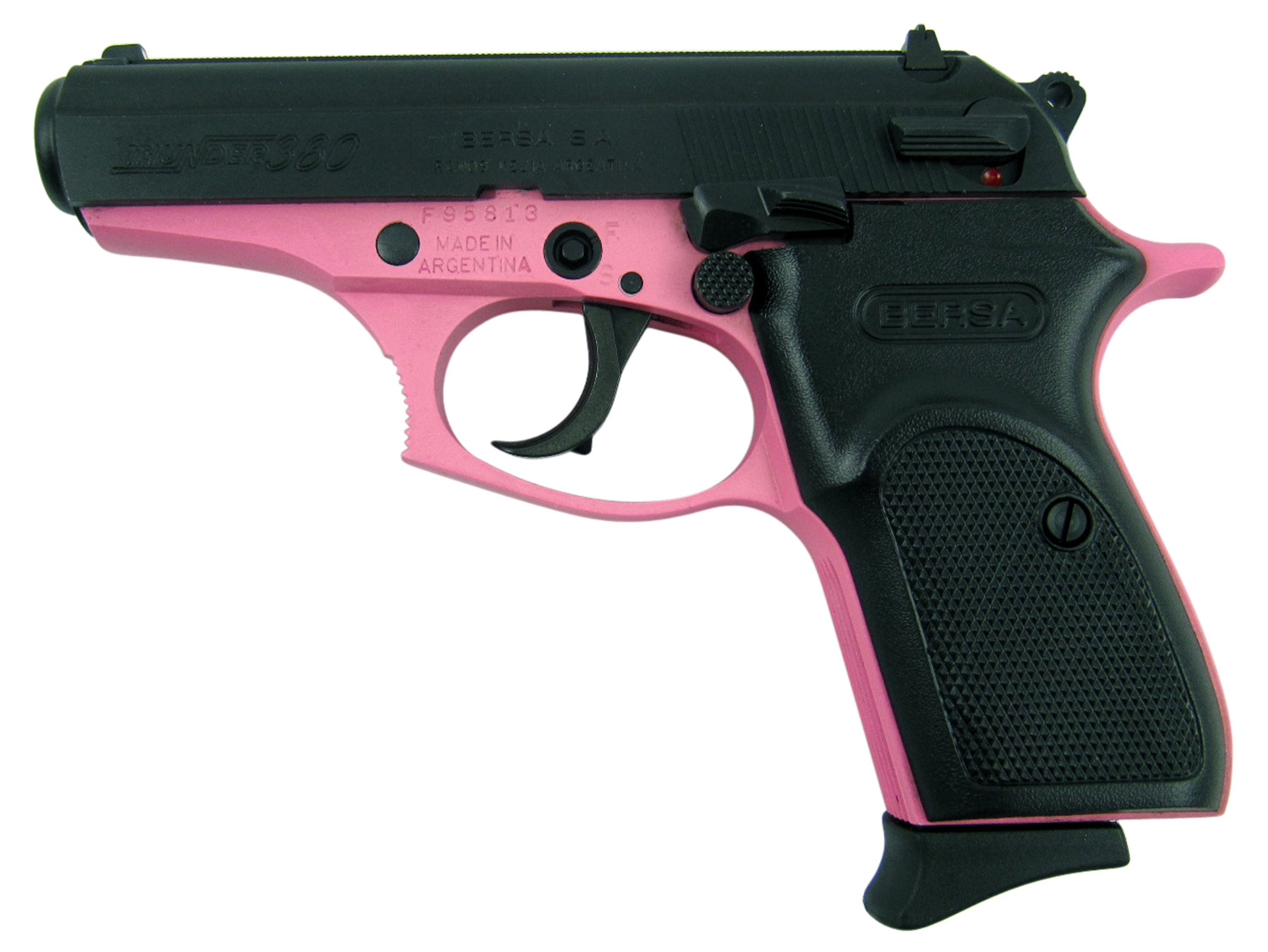 Bersa Thunder 380 T380PNK8 .380 ACP Pink Cerakote Pistol-img-0