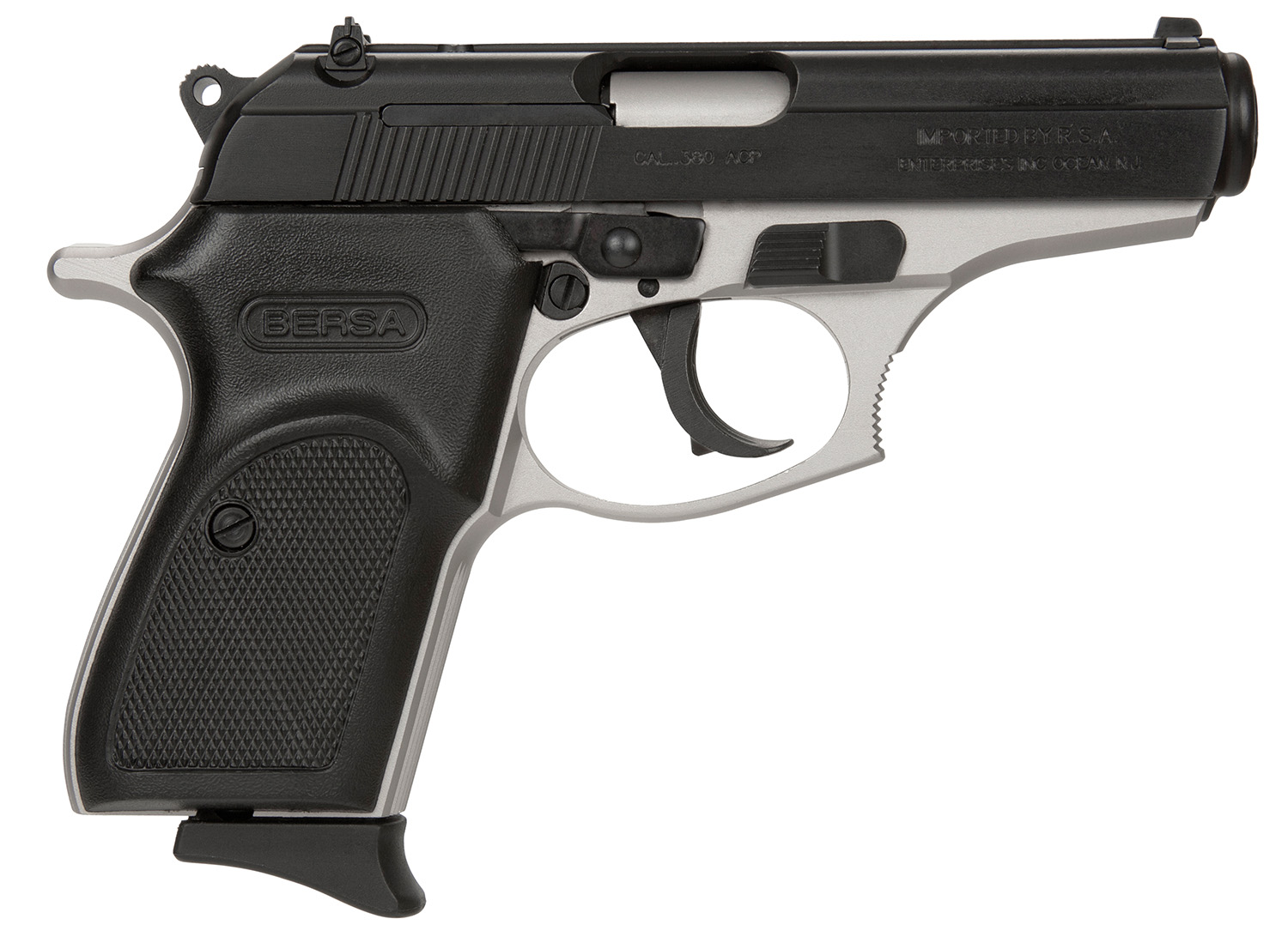 Bersa Thunder 380 T380DT8 .380 ACP Satin Nickel Pistol-img-0