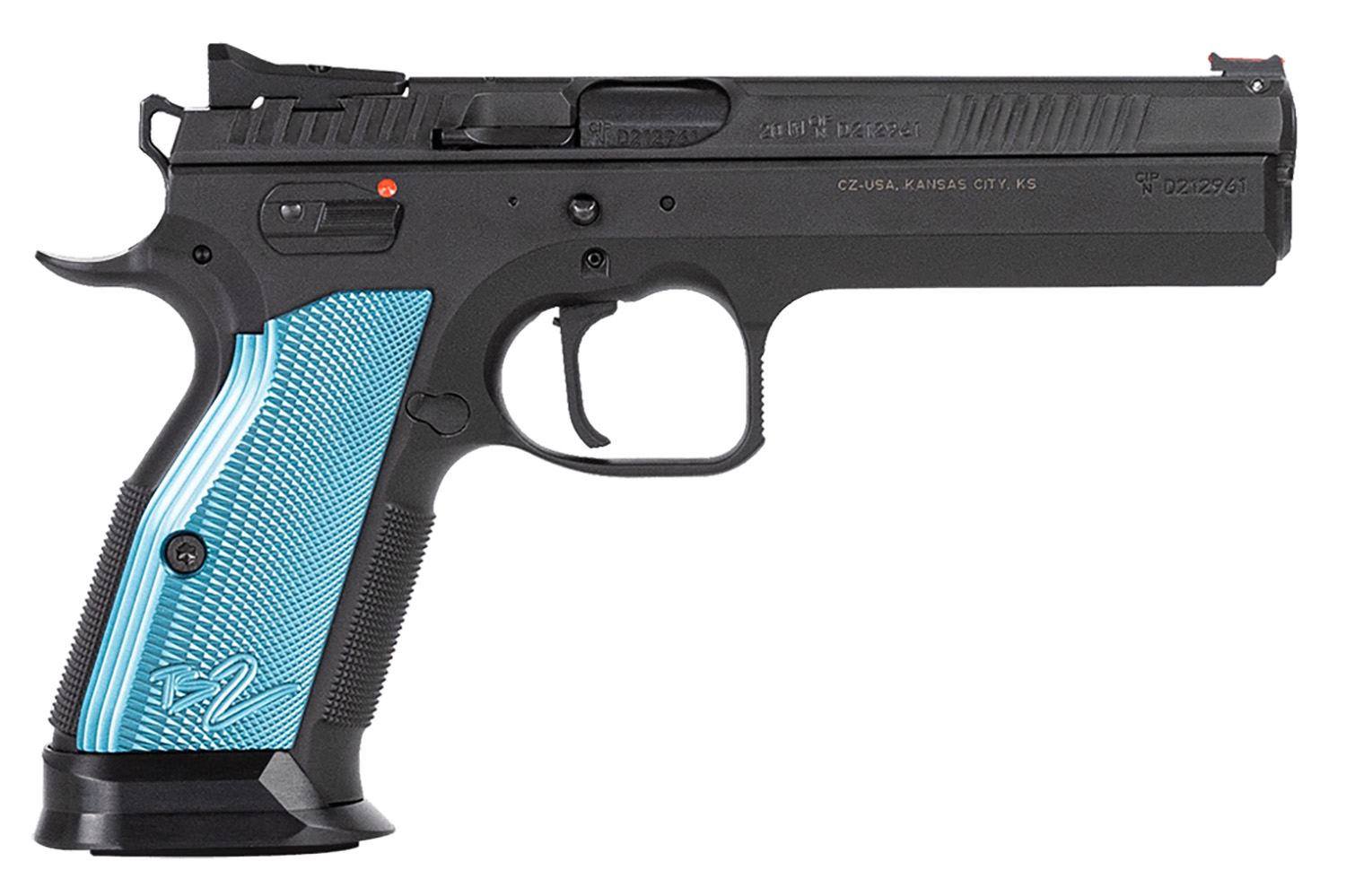 CZ TS 2 40 S&W 5.28-Inch SAO Pistol, Part 91222-img-0
